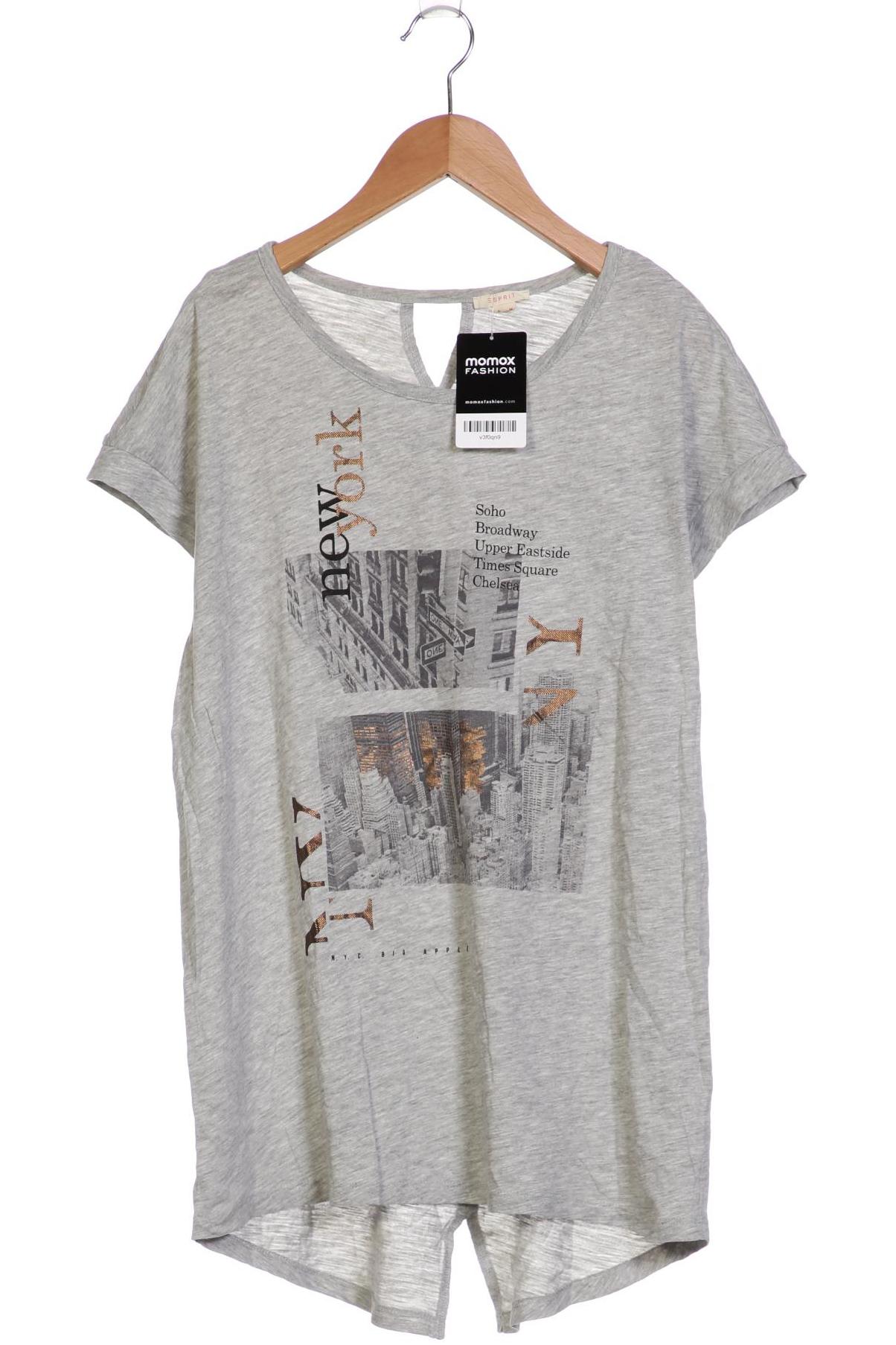 

Esprit Damen T-Shirt, grau, Gr. 38