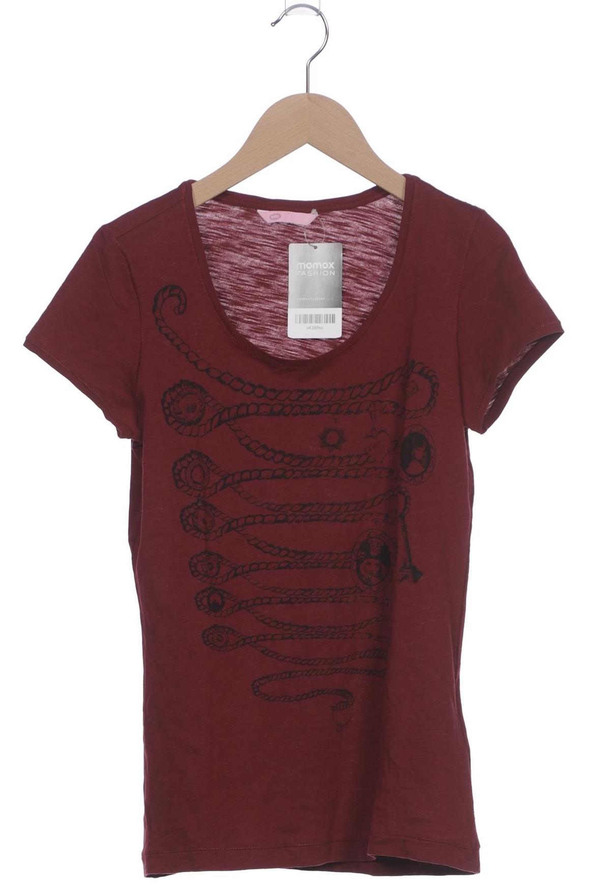 

Esprit Damen T-Shirt, bordeaux, Gr. 36