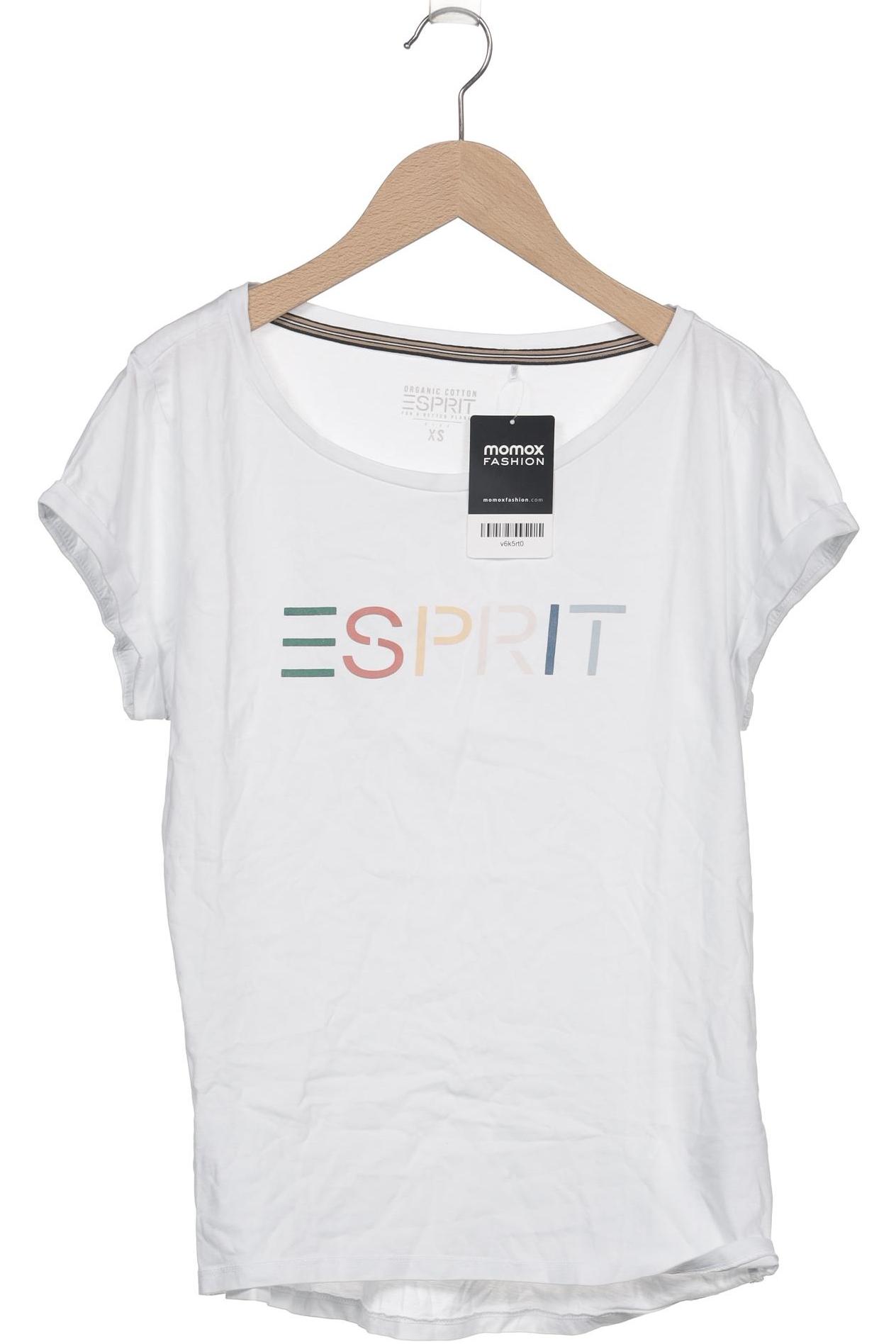 

Esprit Damen T-Shirt, weiß, Gr. 34