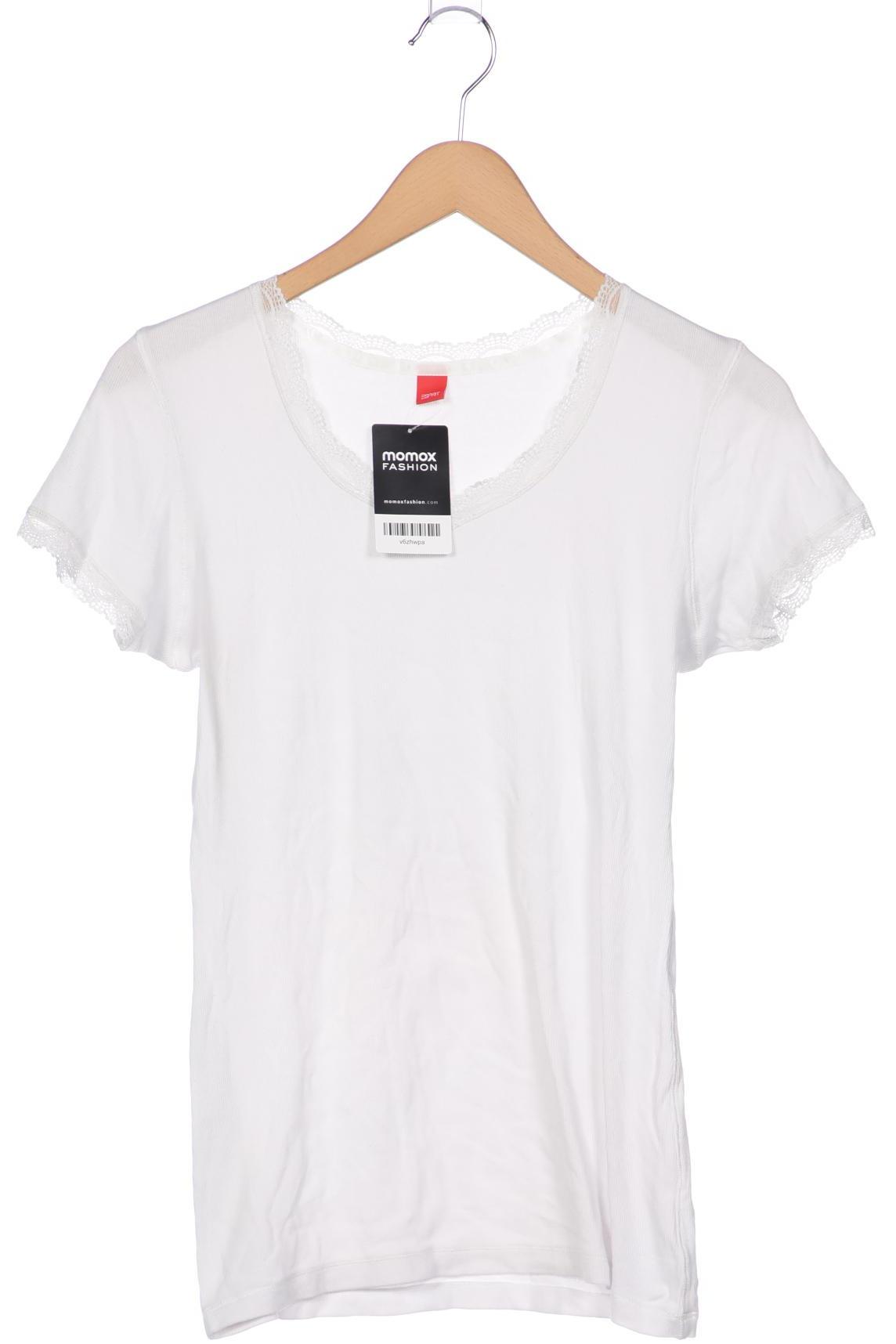 

Esprit Damen T-Shirt, weiß, Gr. 38