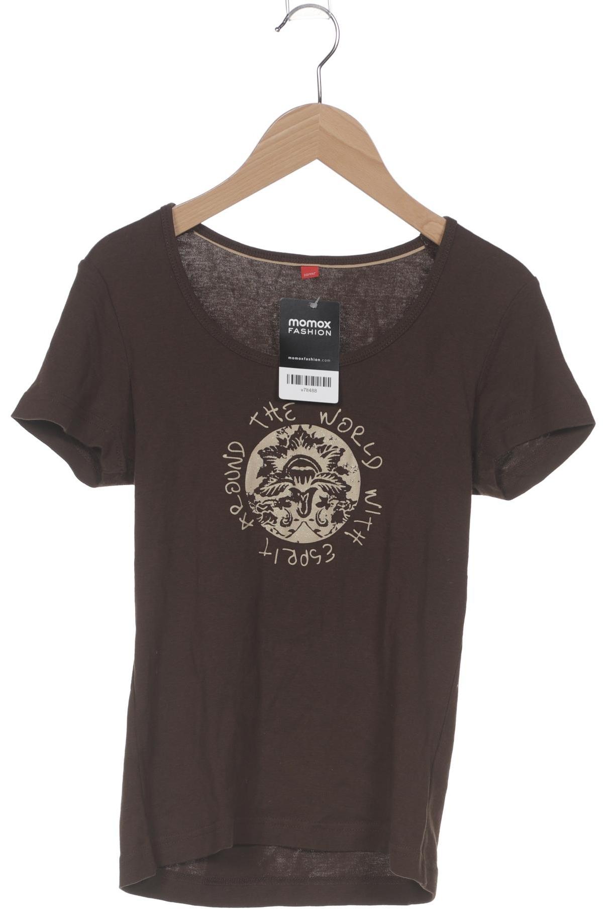 

Esprit Damen T-Shirt, braun, Gr. 36