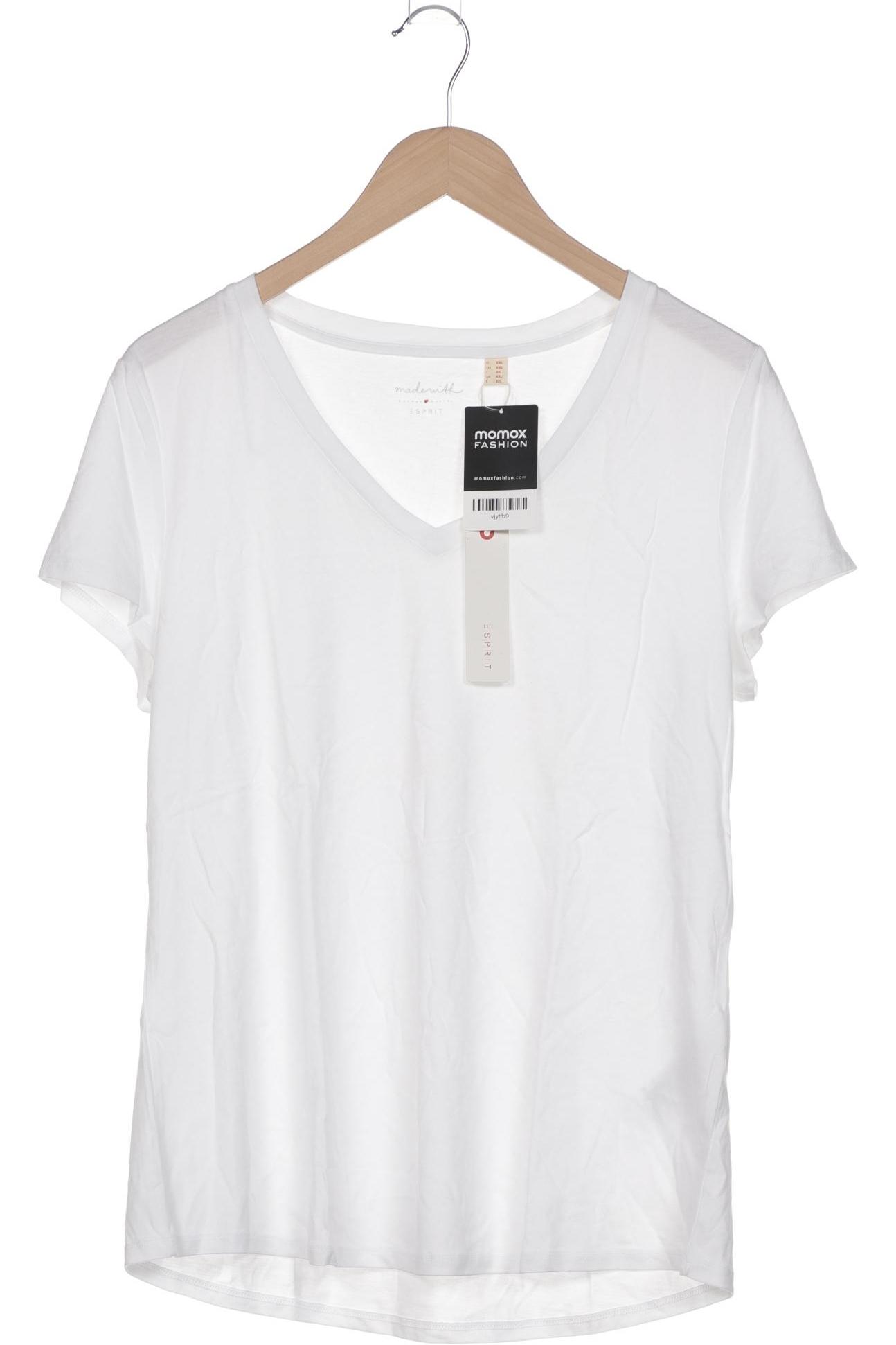 

Esprit Damen T-Shirt, weiß, Gr. 46