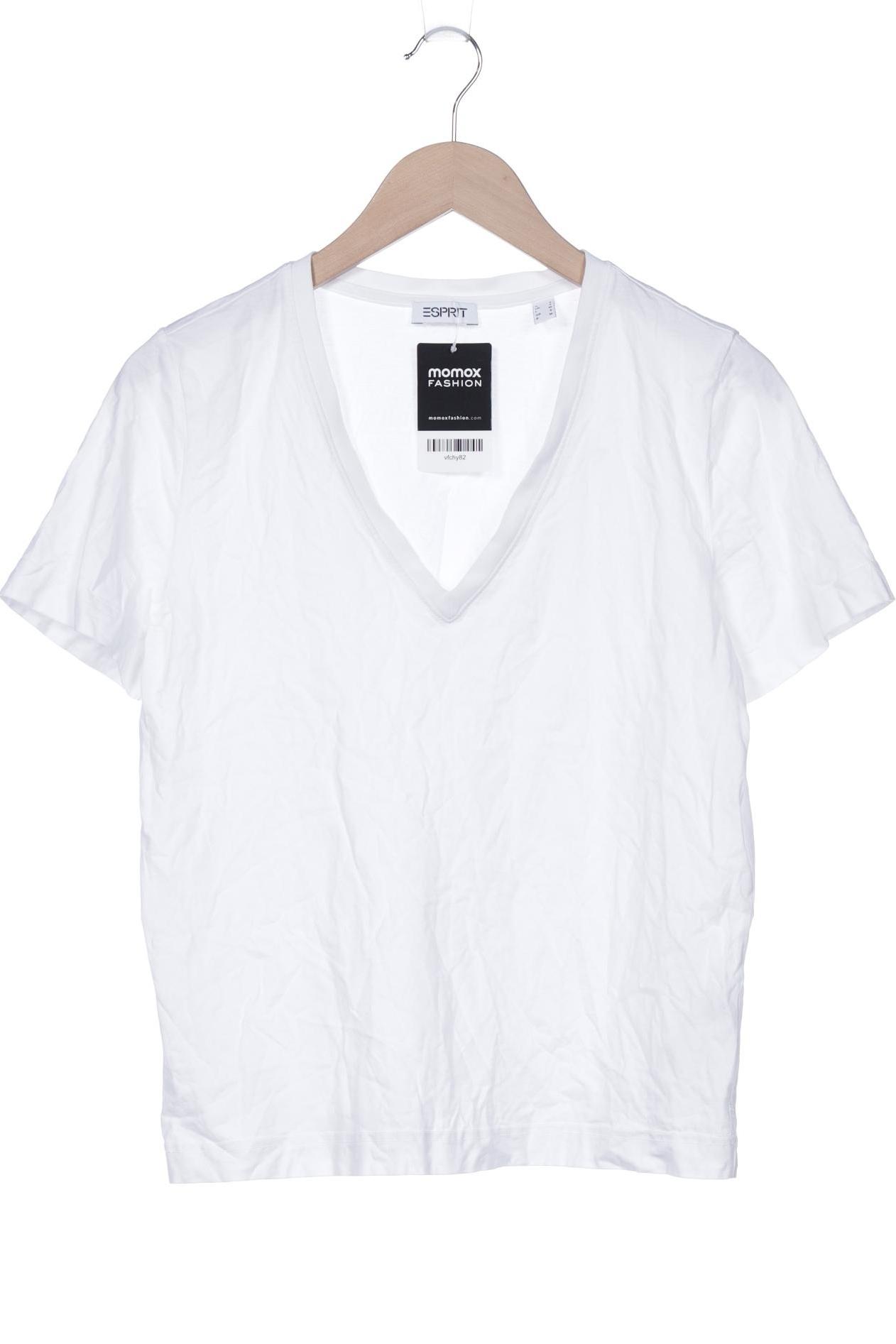 

Esprit Damen T-Shirt, weiß, Gr. 36