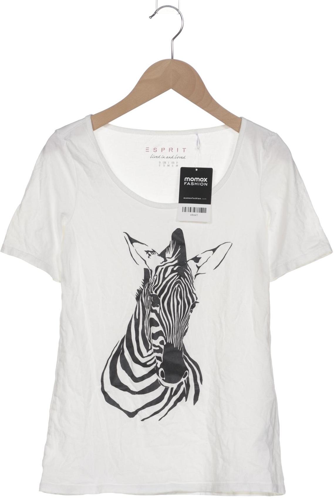 

Esprit Damen T-Shirt, weiß, Gr. 36