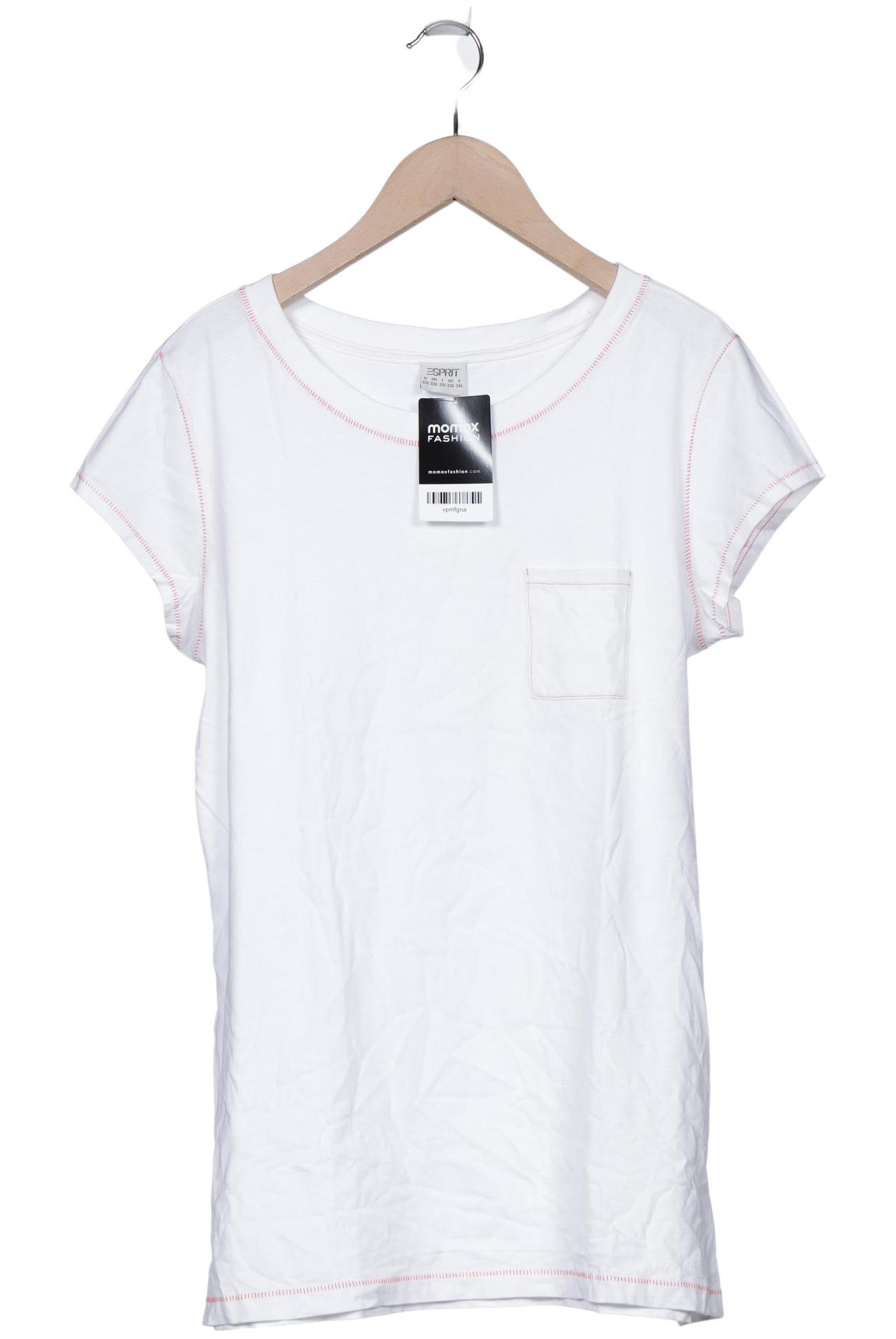 

Esprit Damen T-Shirt, weiß, Gr. 46