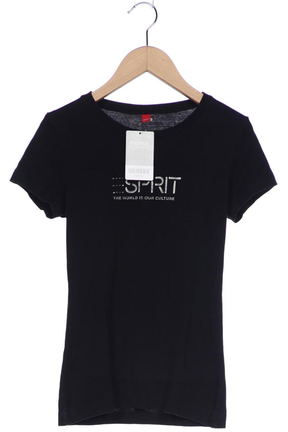 

Esprit Damen T-Shirt, schwarz, Gr. 36