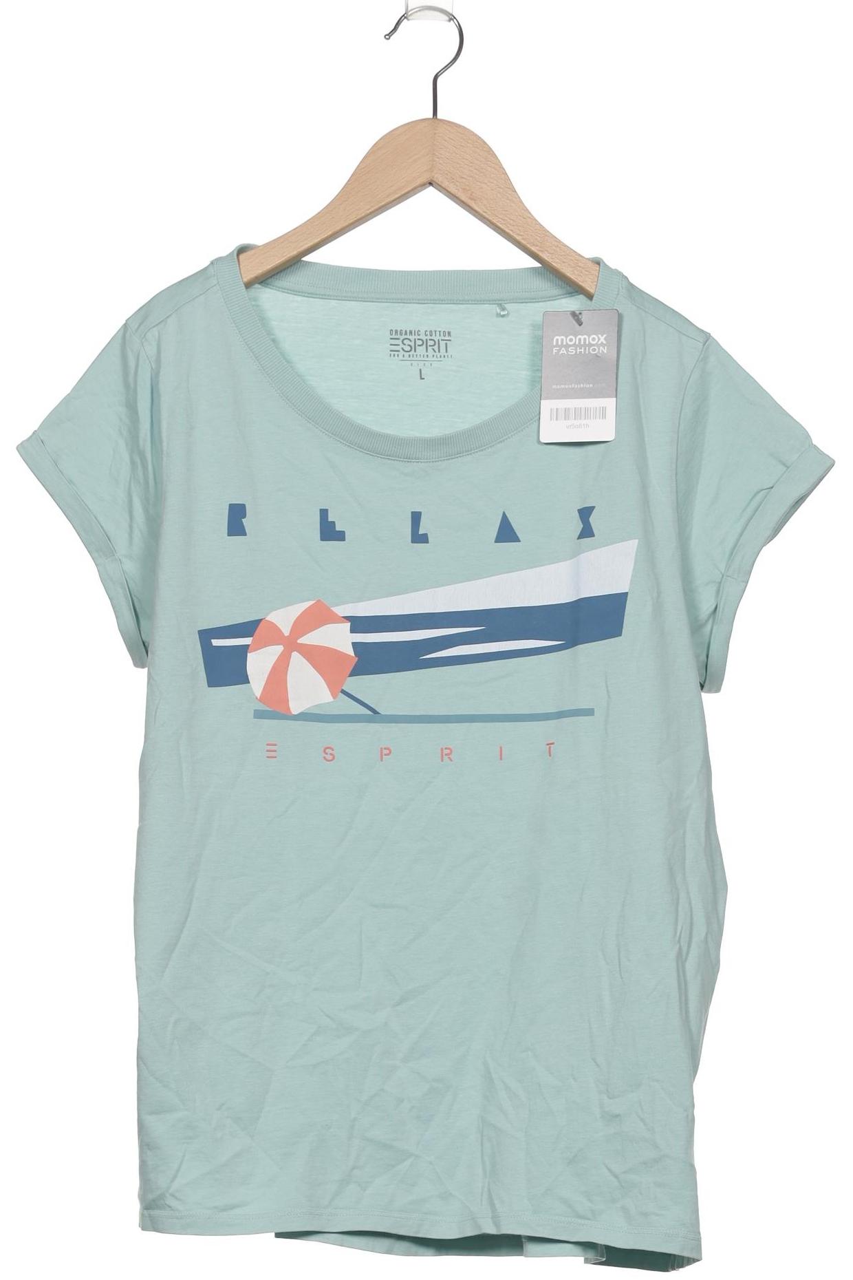 

Esprit Damen T-Shirt, hellgrün, Gr. 42