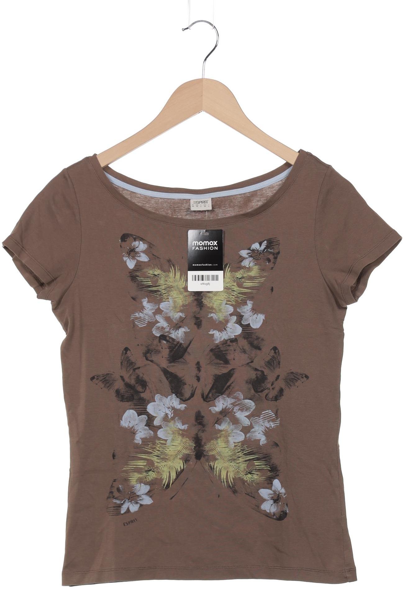 

Esprit Damen T-Shirt, braun, Gr. 38