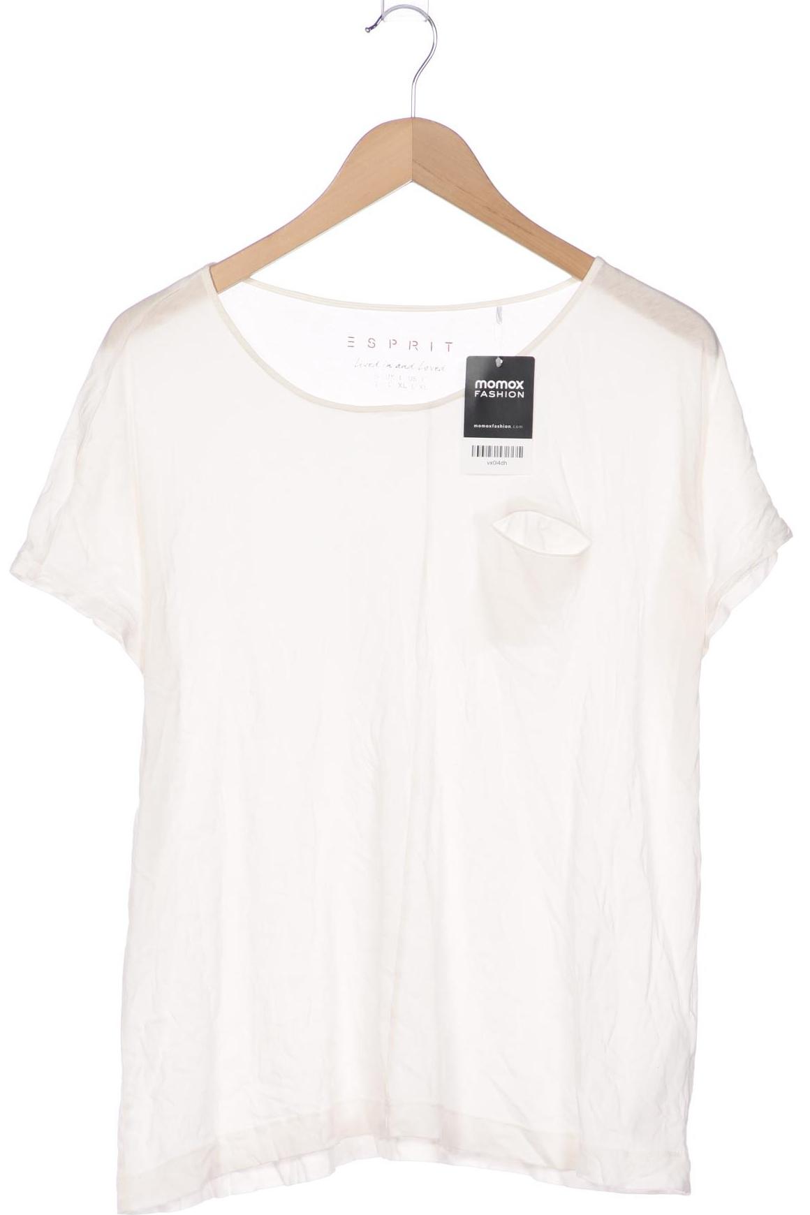 

Esprit Damen T-Shirt, cremeweiß, Gr. 42