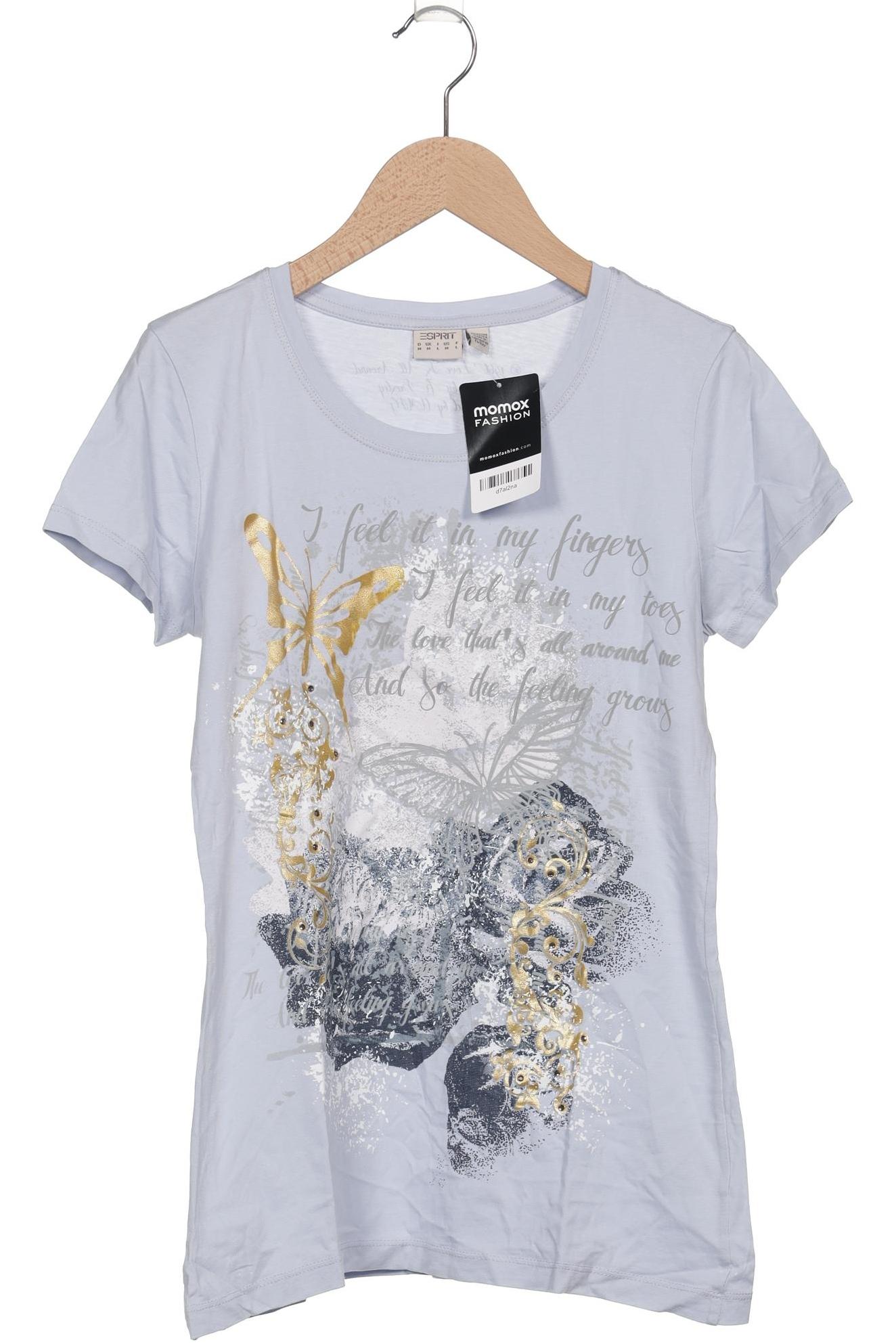 

Esprit Damen T-Shirt, hellblau, Gr. 38