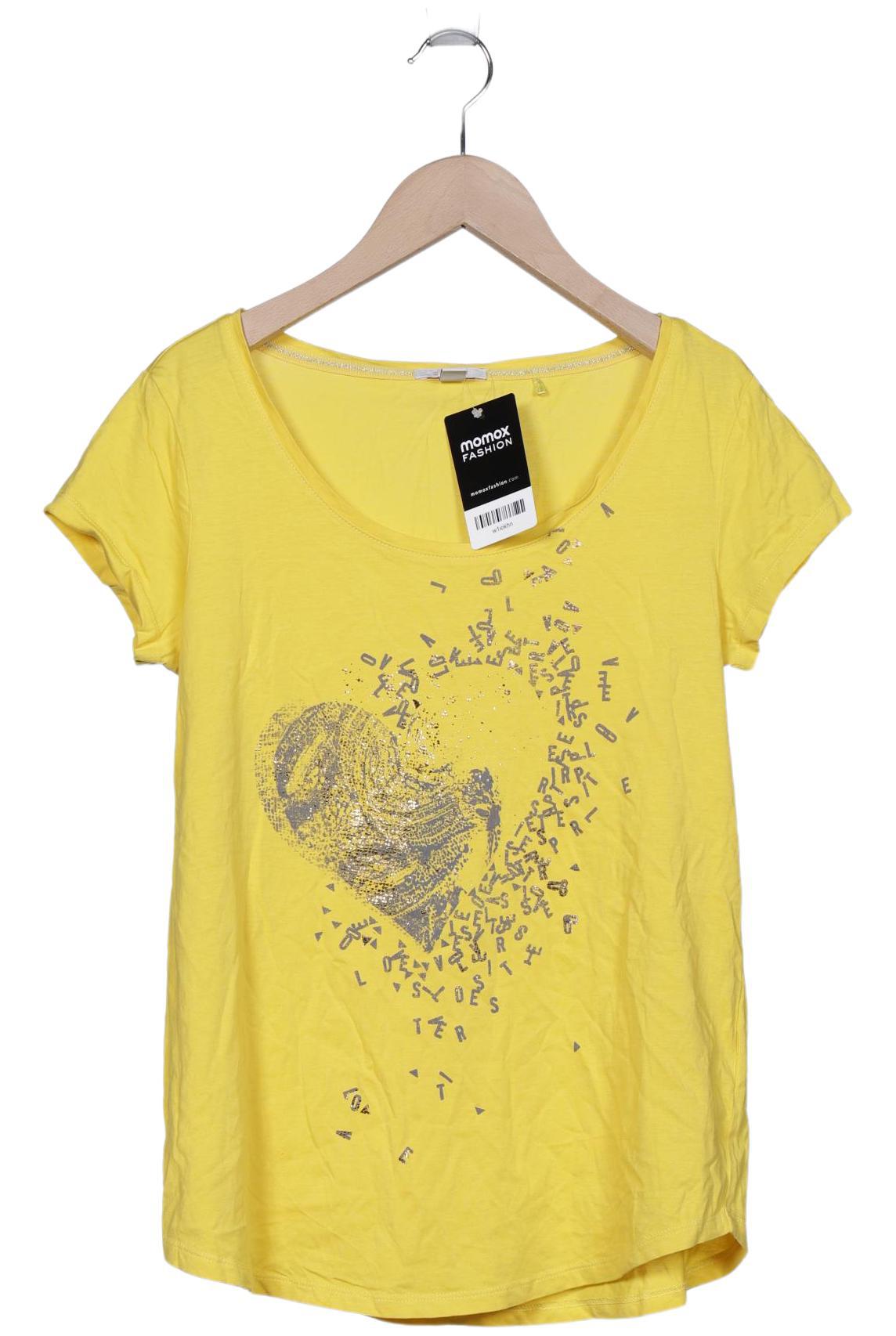 

Esprit Damen T-Shirt, gold, Gr. 36