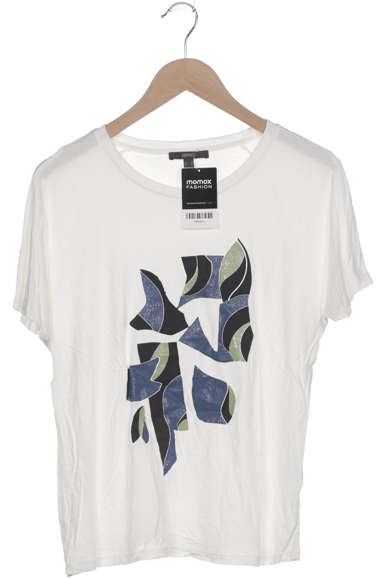 

Esprit Damen T-Shirt, weiß, Gr. 38