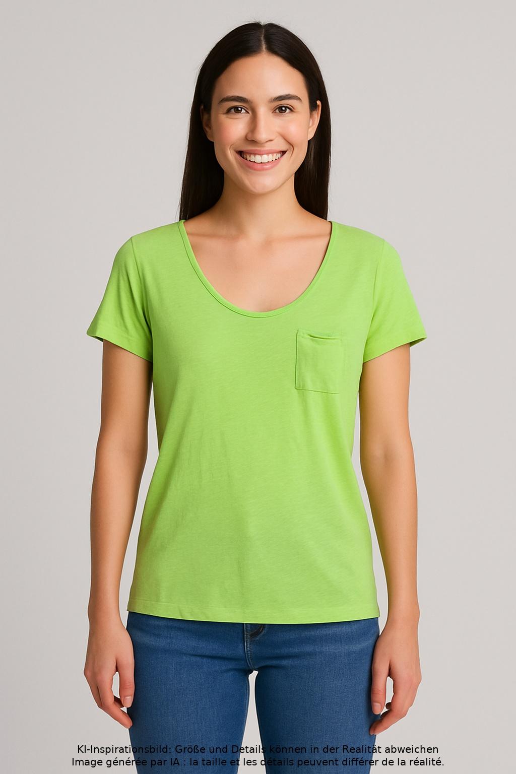 

Esprit Damen T-Shirt, hellgrün, Gr. 38