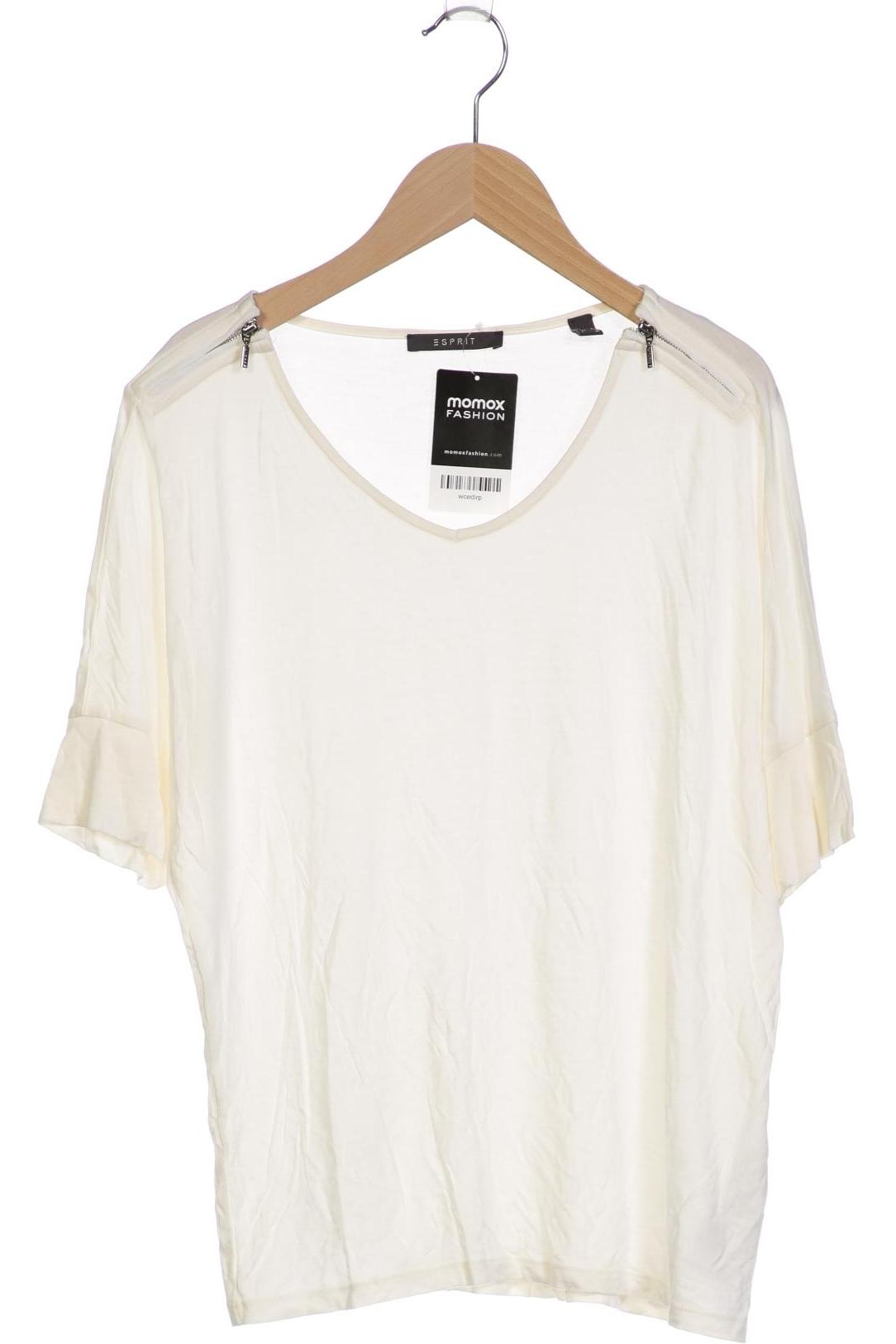 

Esprit Damen T-Shirt, cremeweiß, Gr. 36