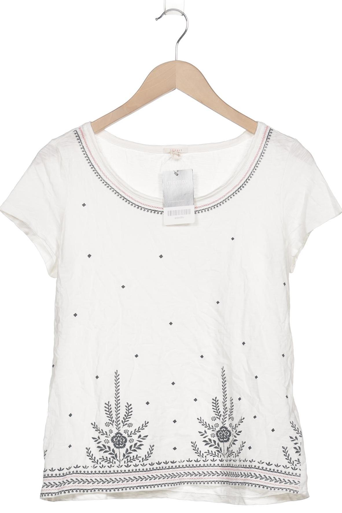 

Esprit Damen T-Shirt, weiß, Gr. 38