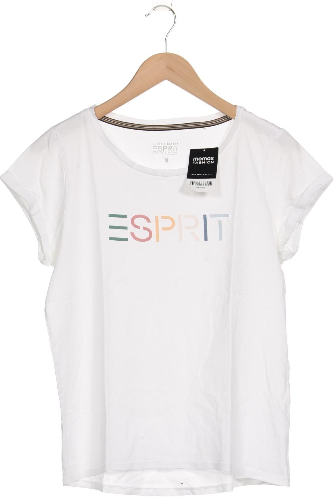 

Esprit Damen T-Shirt, weiß, Gr. 38