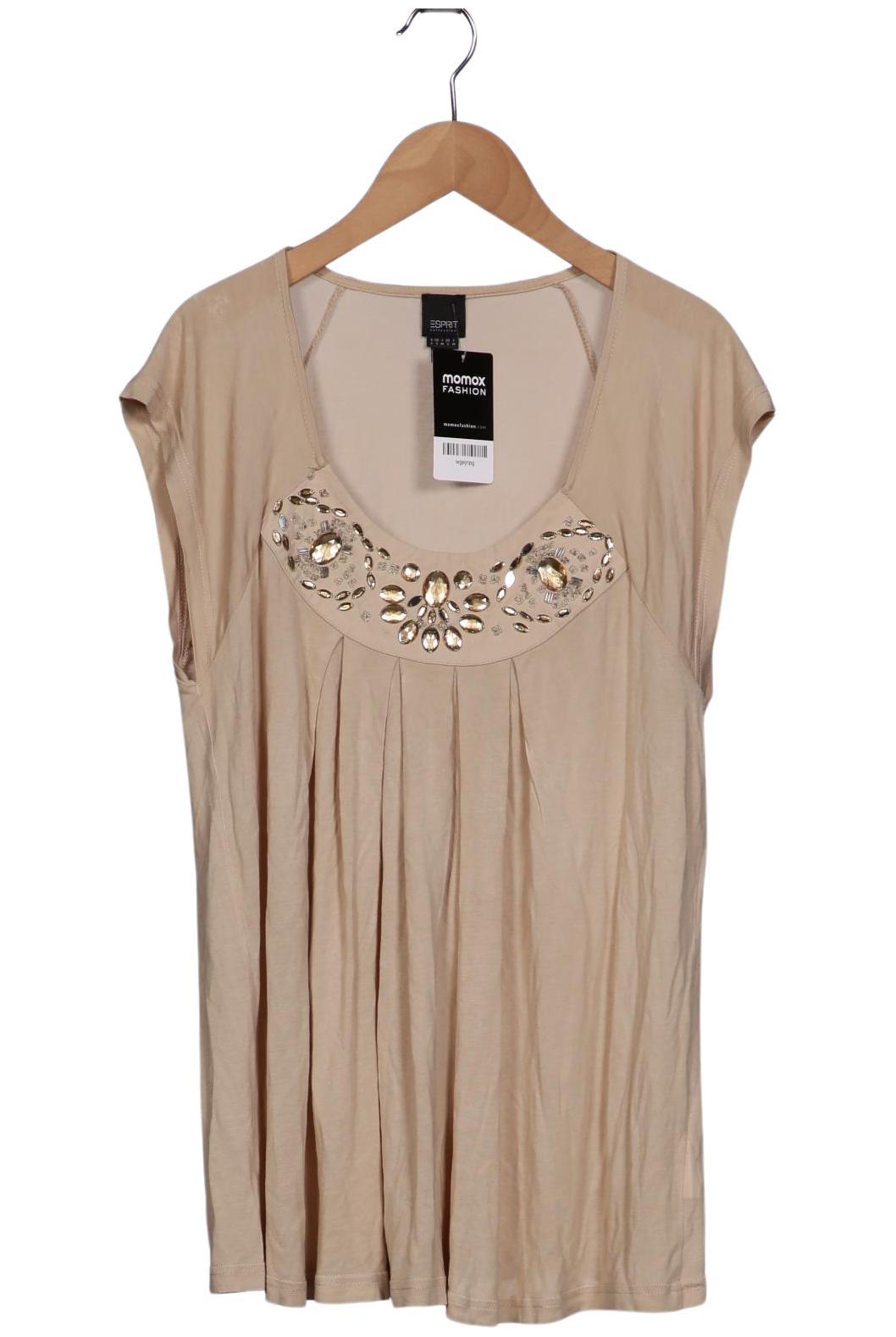 

Esprit Damen T-Shirt, beige, Gr. 36