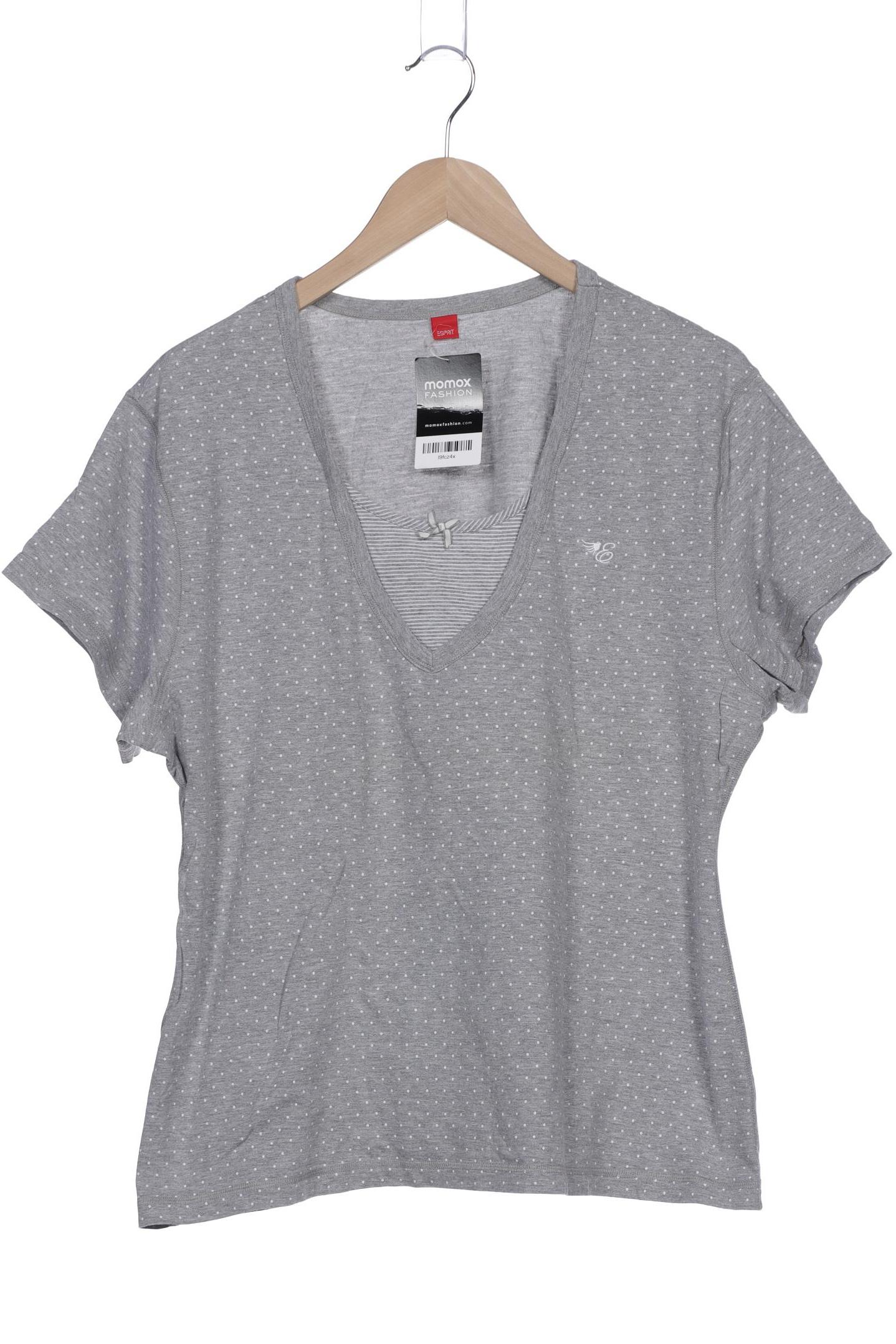 

Esprit Damen T-Shirt, grau, Gr. 46