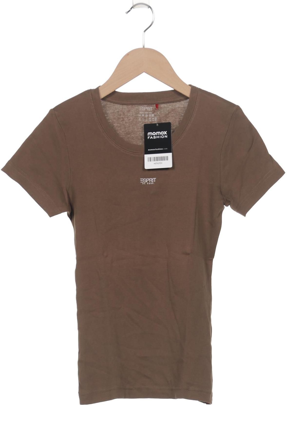 

Esprit Damen T-Shirt, braun, Gr. 34