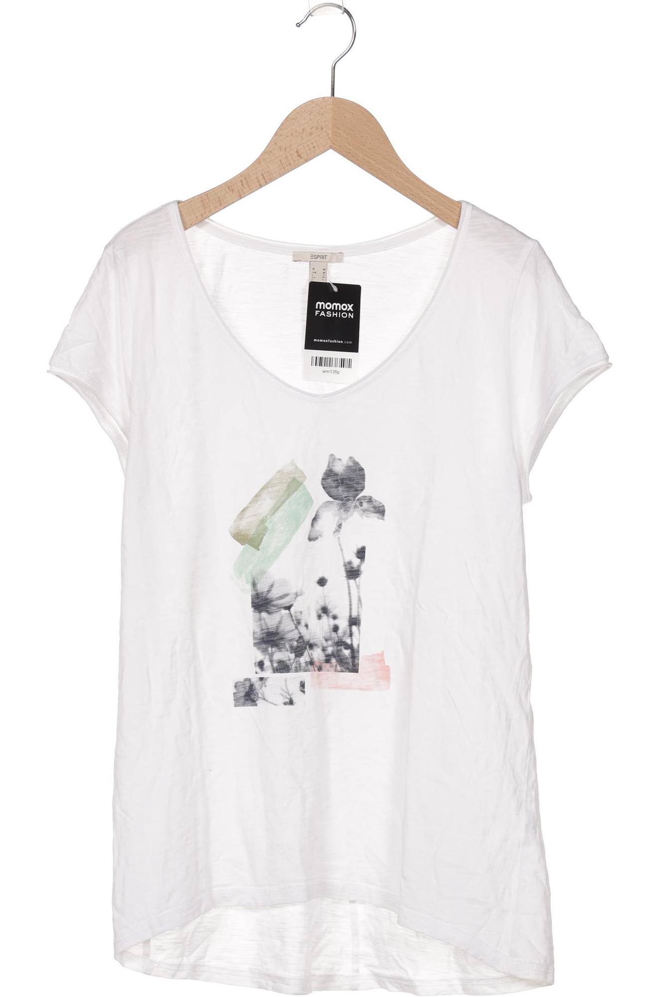 

Esprit Damen T-Shirt, weiß, Gr. 38