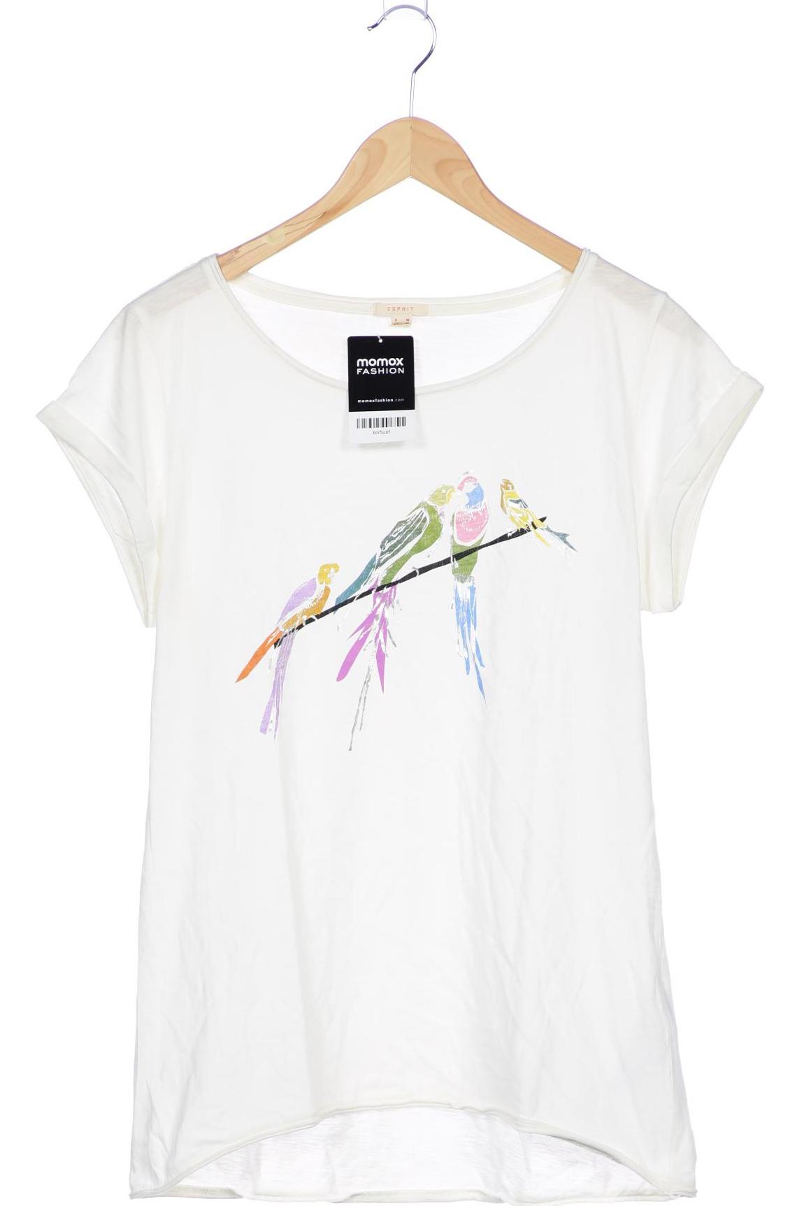 

Esprit Damen T-Shirt, cremeweiß, Gr. 38