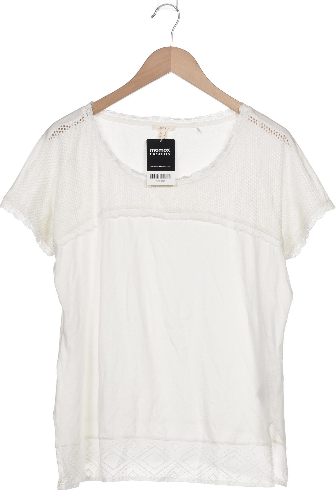 

Esprit Damen T-Shirt, weiß, Gr. 42