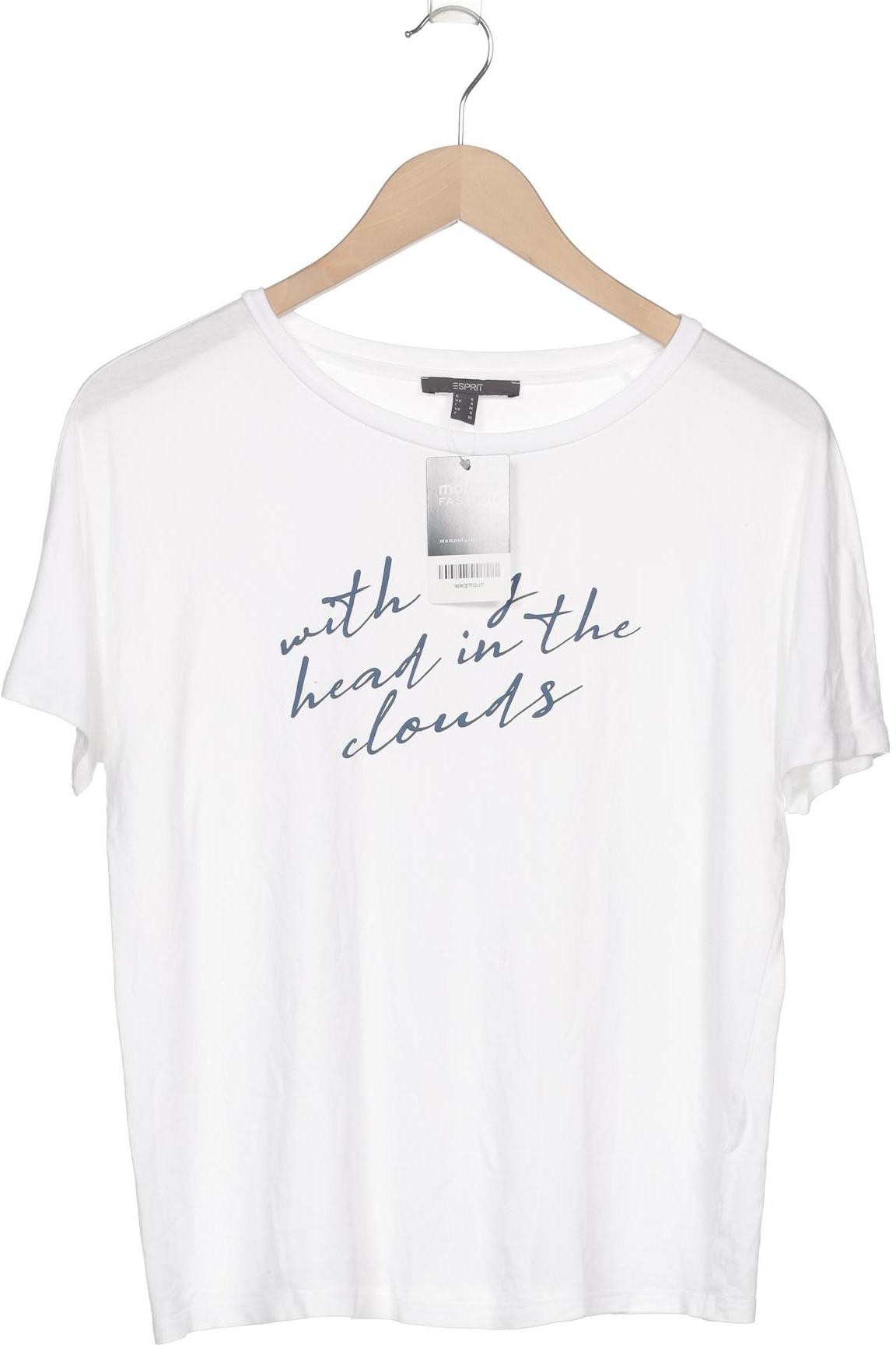 

Esprit Damen T-Shirt, weiß, Gr. 36