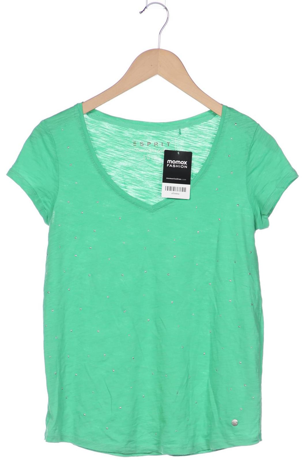 

Esprit Damen T-Shirt, grün, Gr. 34