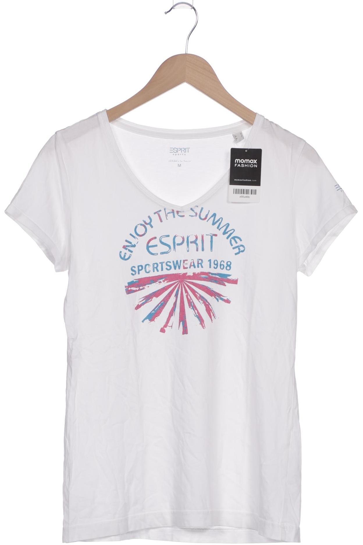 

Esprit Damen T-Shirt, weiß, Gr. 38