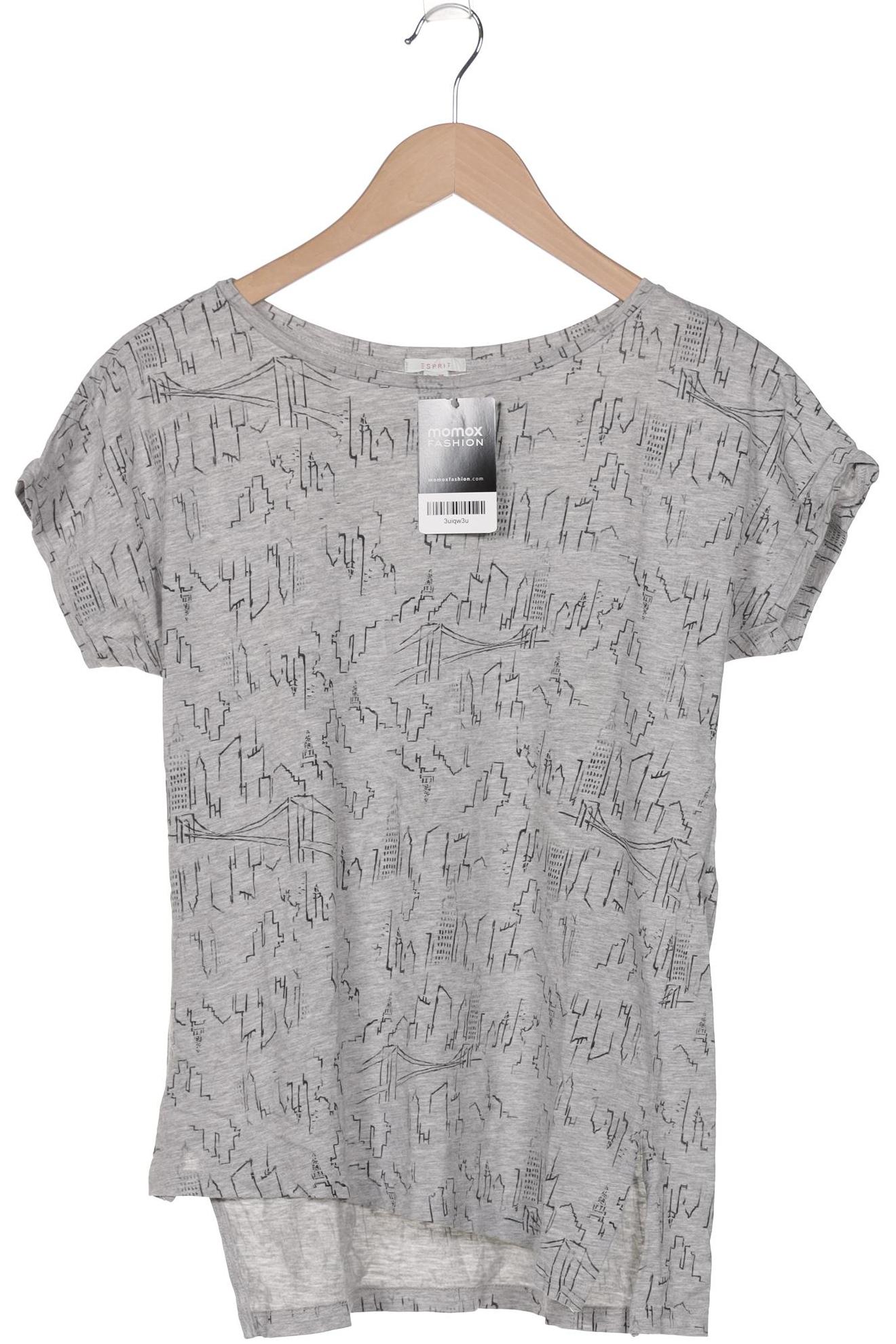 

Esprit Damen T-Shirt, grau, Gr. 34