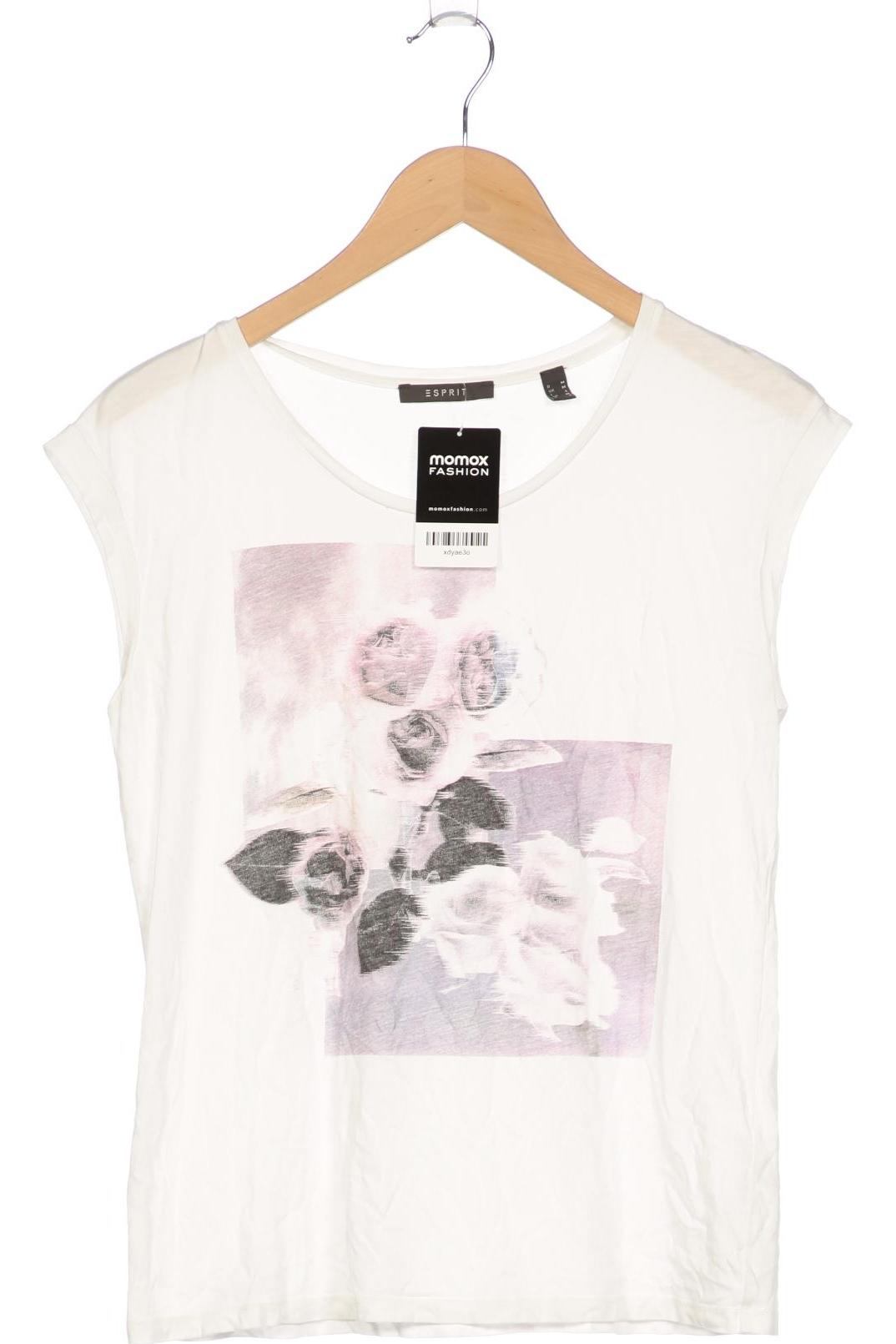 

Esprit Damen T-Shirt, weiß, Gr. 38