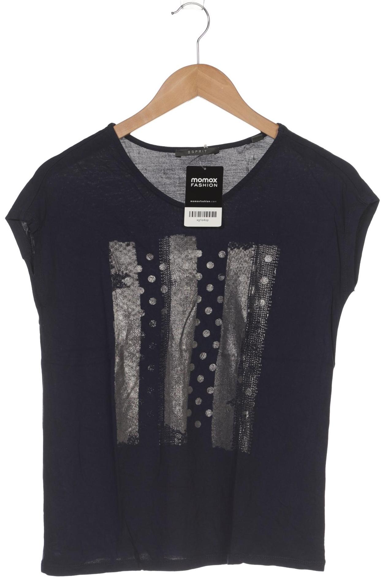 

Esprit Damen T-Shirt, marineblau, Gr. 36