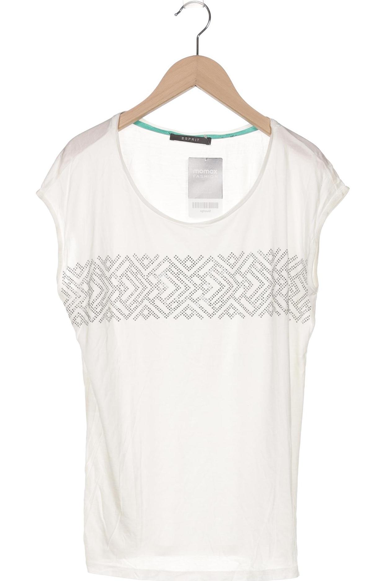 

Esprit Damen T-Shirt, weiß, Gr. 42