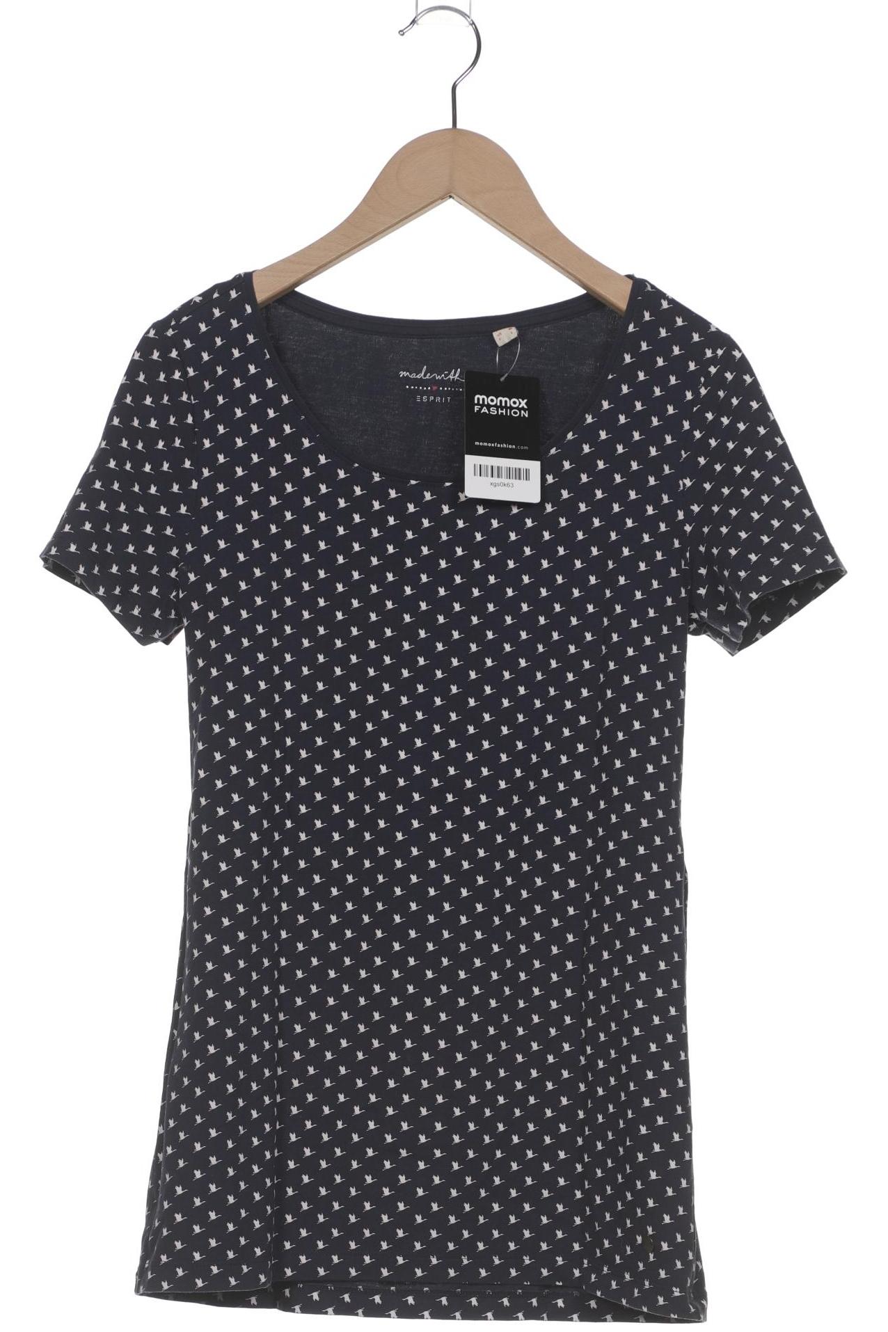 

Esprit Damen T-Shirt, marineblau, Gr. 38