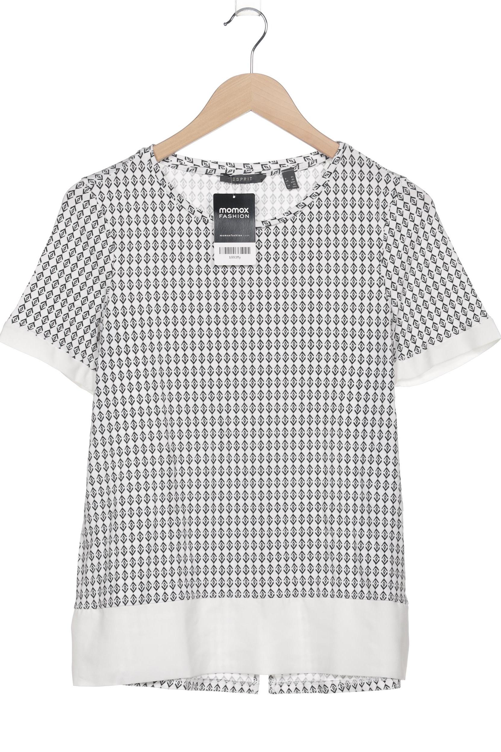 

Esprit Damen T-Shirt, weiß, Gr. 44