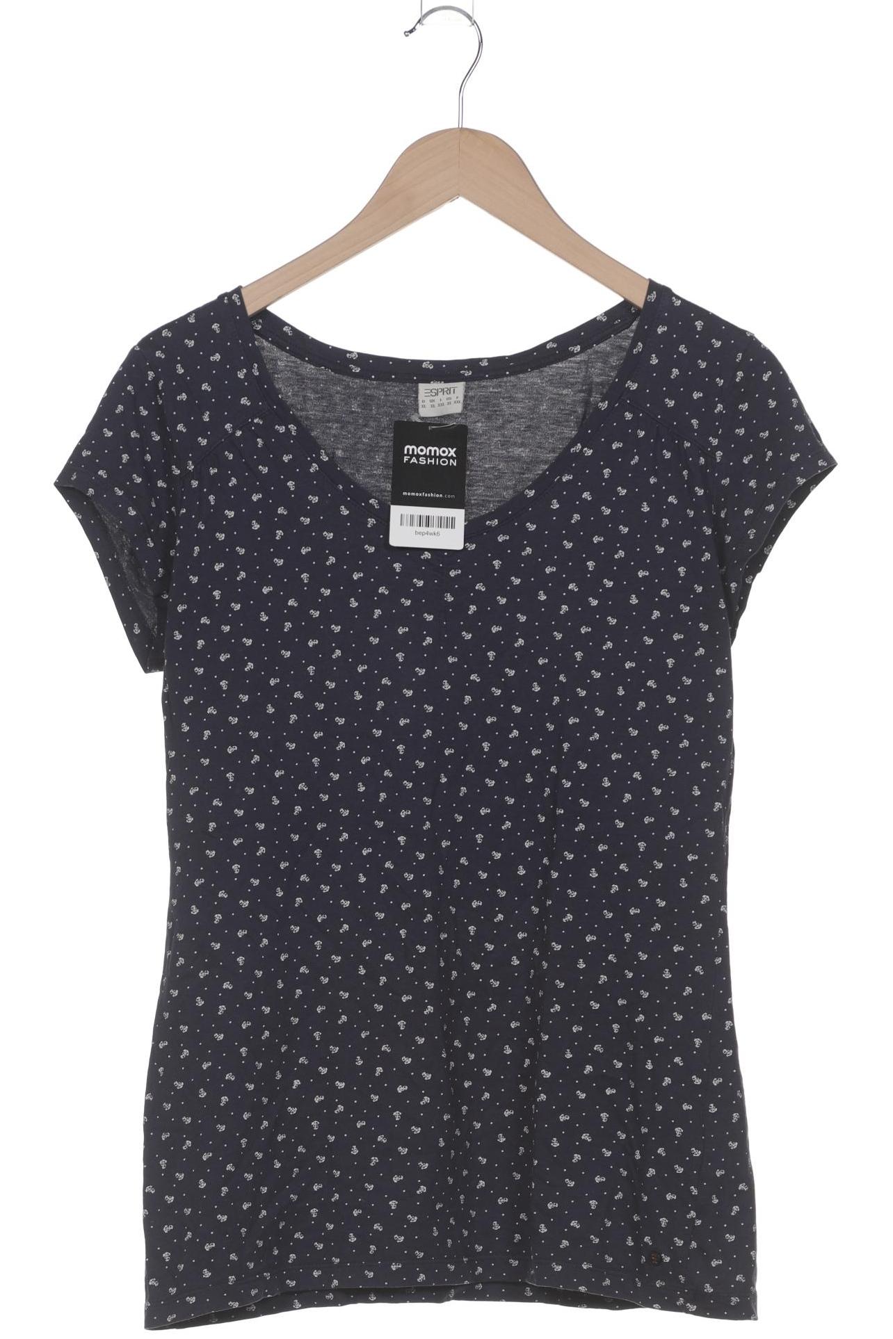 

Esprit Damen T-Shirt, marineblau, Gr. 44