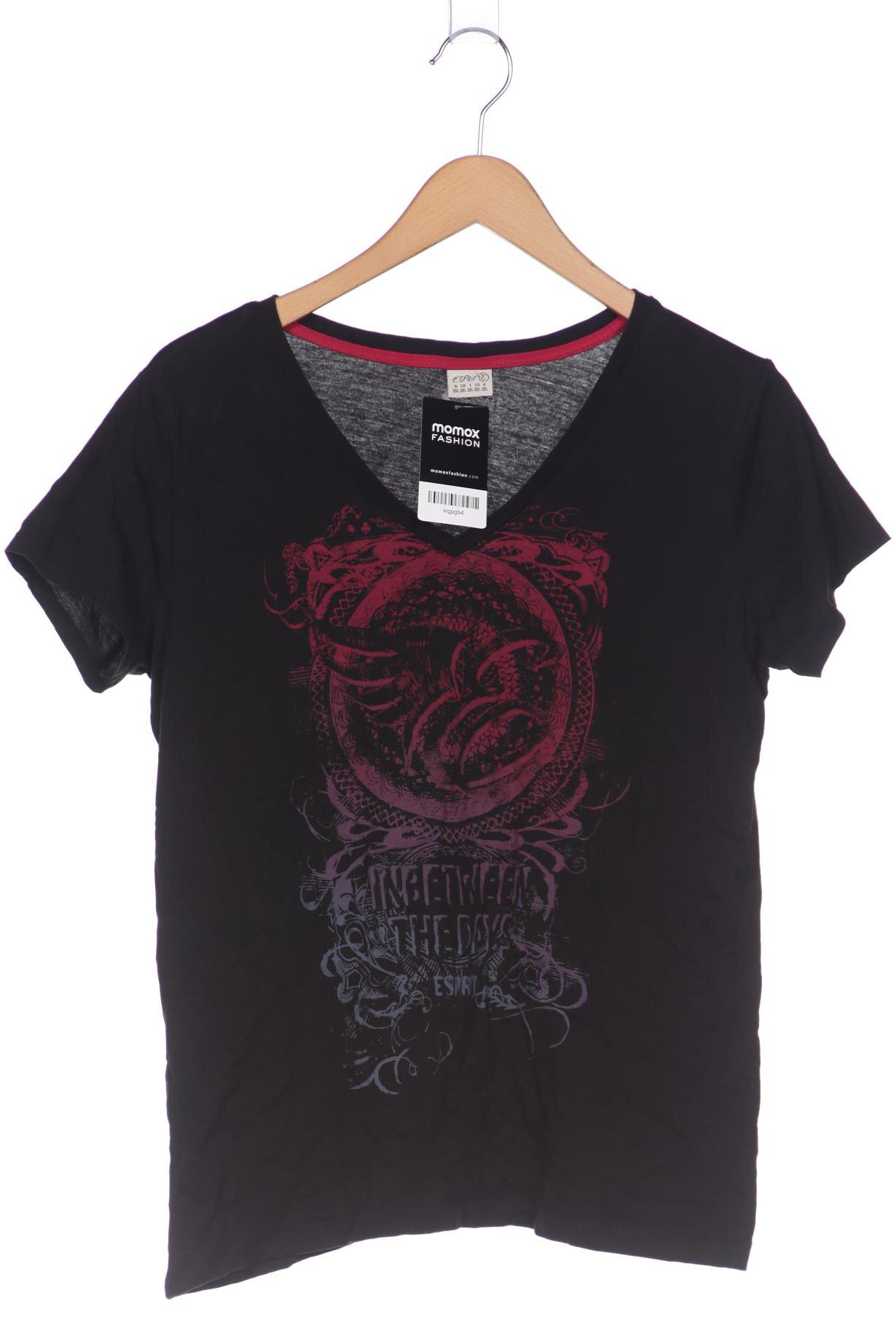 

Esprit Damen T-Shirt, schwarz, Gr. 46