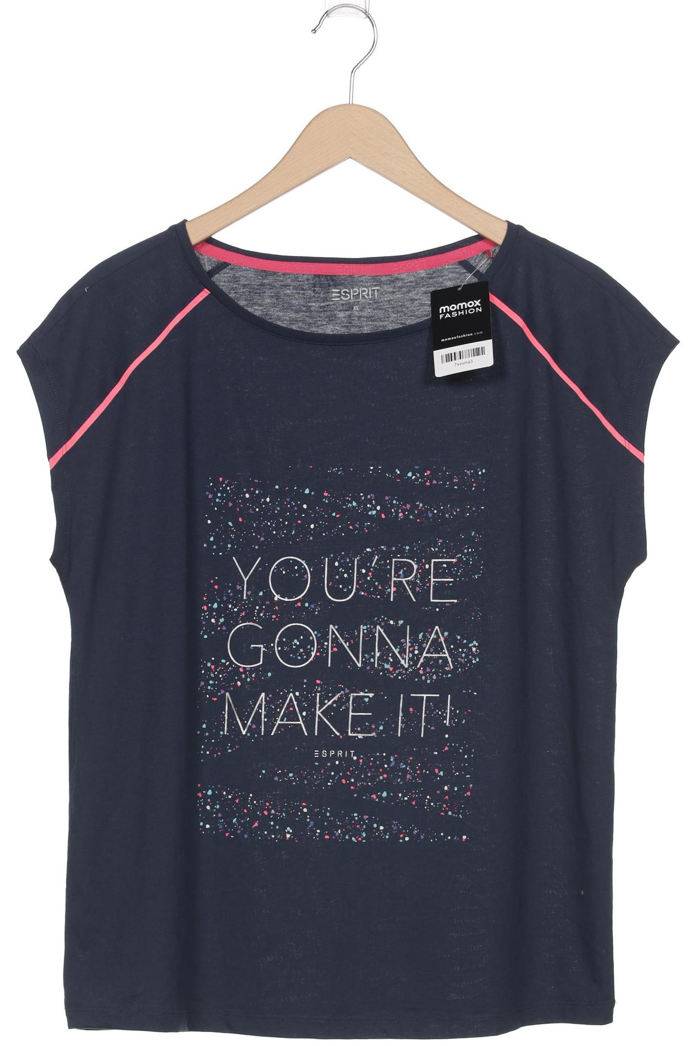 

Esprit Damen T-Shirt, marineblau, Gr. 44