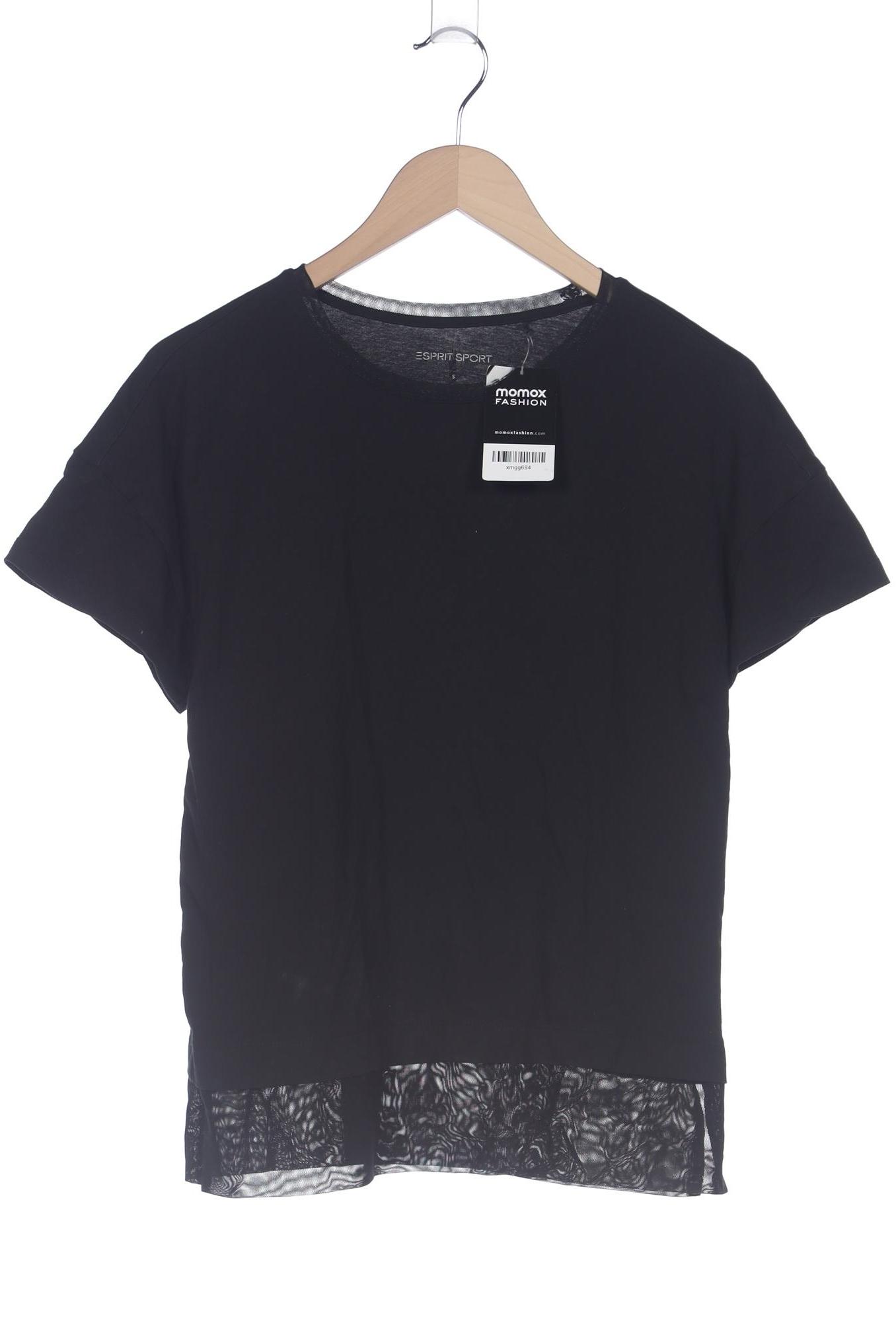 

Esprit Damen T-Shirt, schwarz, Gr. 36