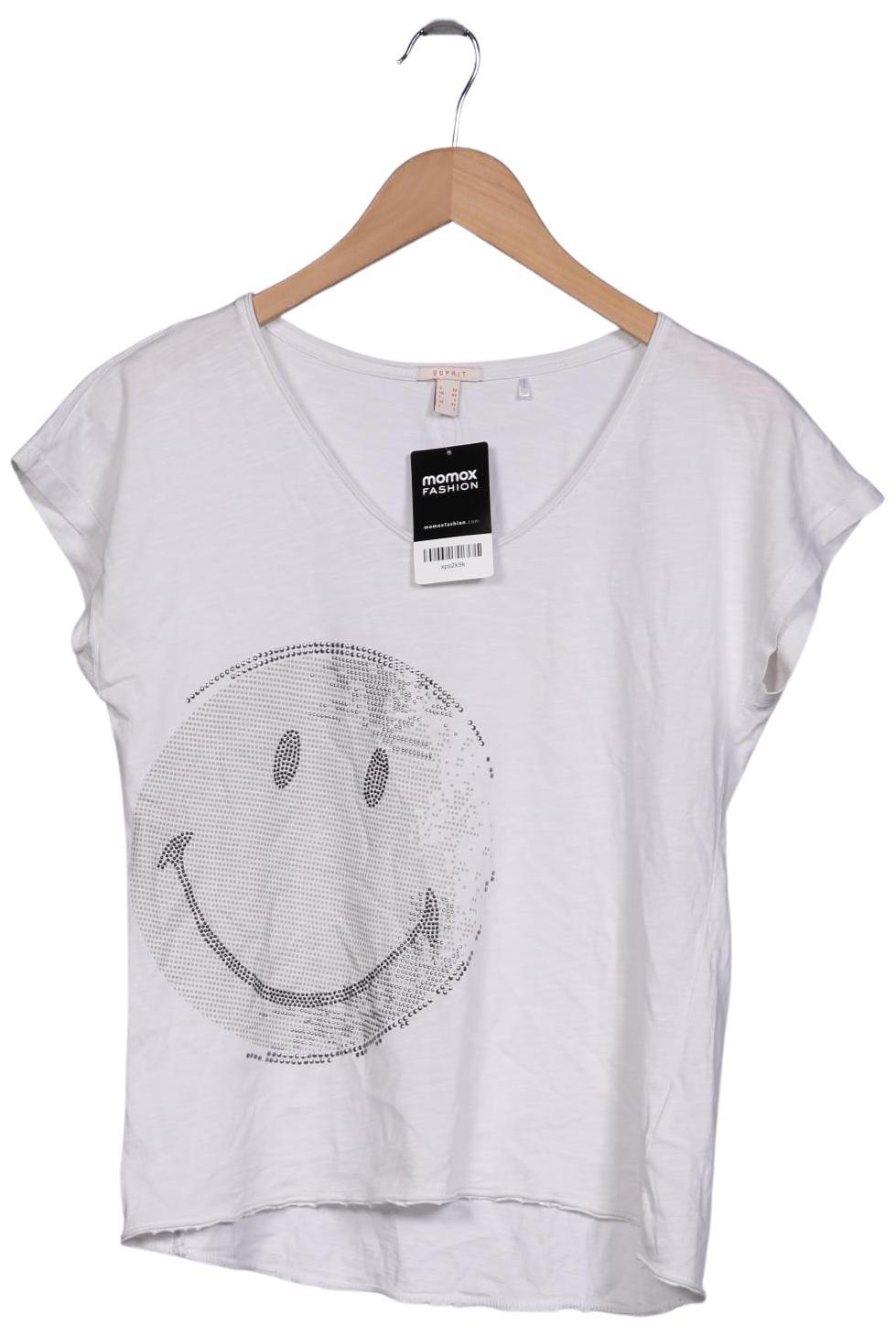 

Esprit Damen T-Shirt, weiß, Gr. 34