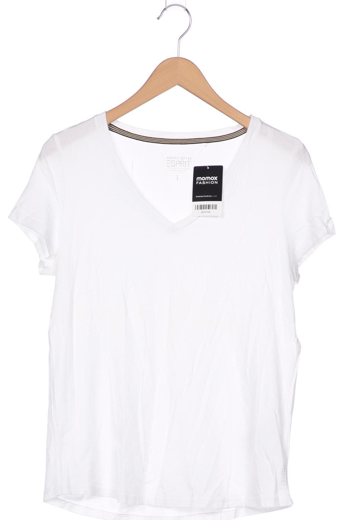 

Esprit Damen T-Shirt, weiß, Gr. 42