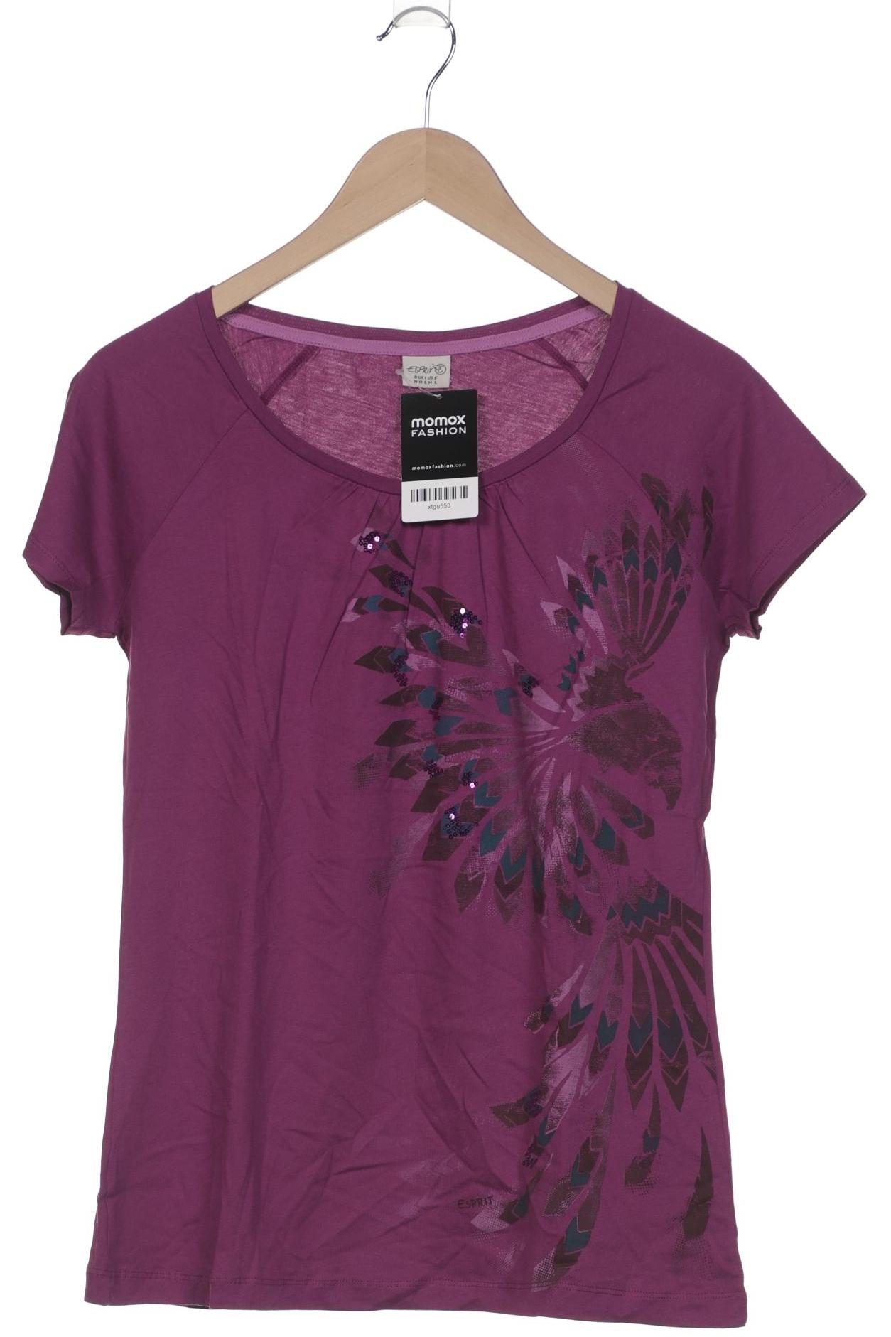 

Esprit Damen T-Shirt, flieder, Gr. 38