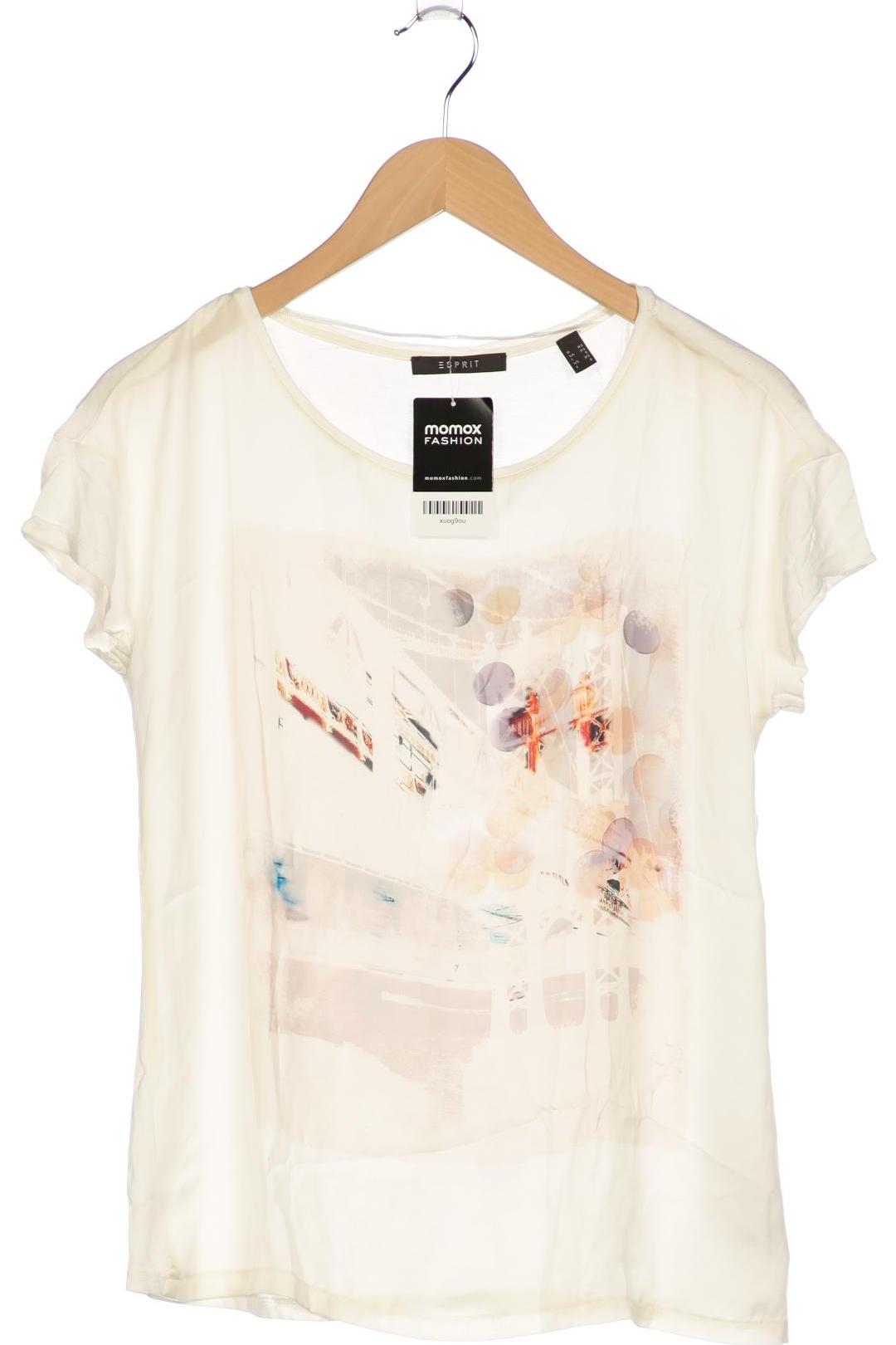 

Esprit Damen T-Shirt, cremeweiß, Gr. 34