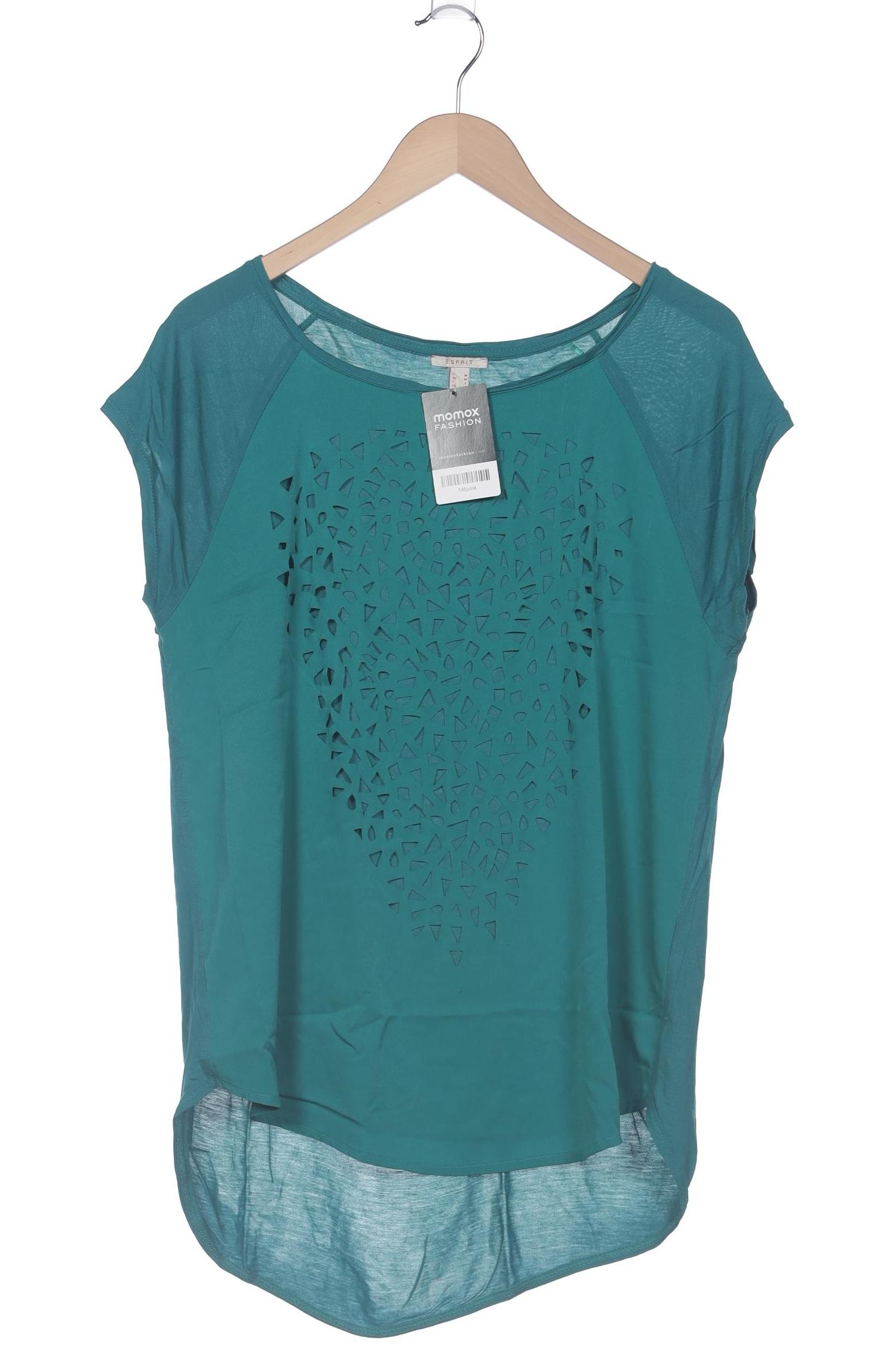 

Esprit Damen T-Shirt, türkis, Gr. 38