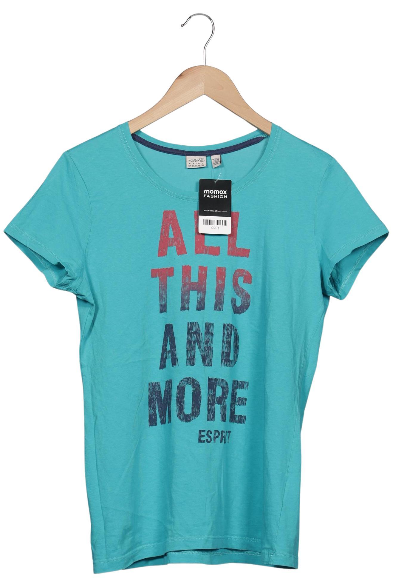 

Esprit Damen T-Shirt, blau, Gr. 46