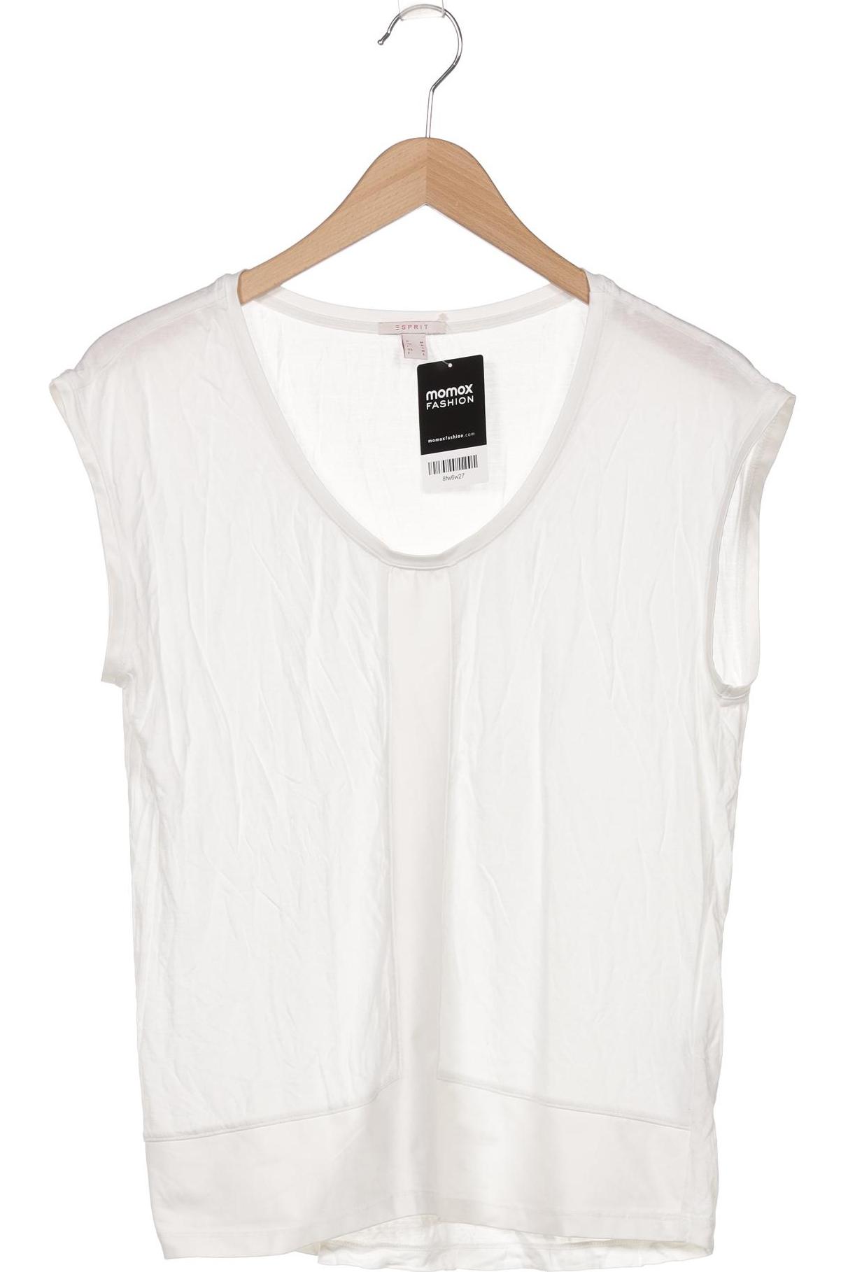 

Esprit Damen T-Shirt, weiß, Gr. 38