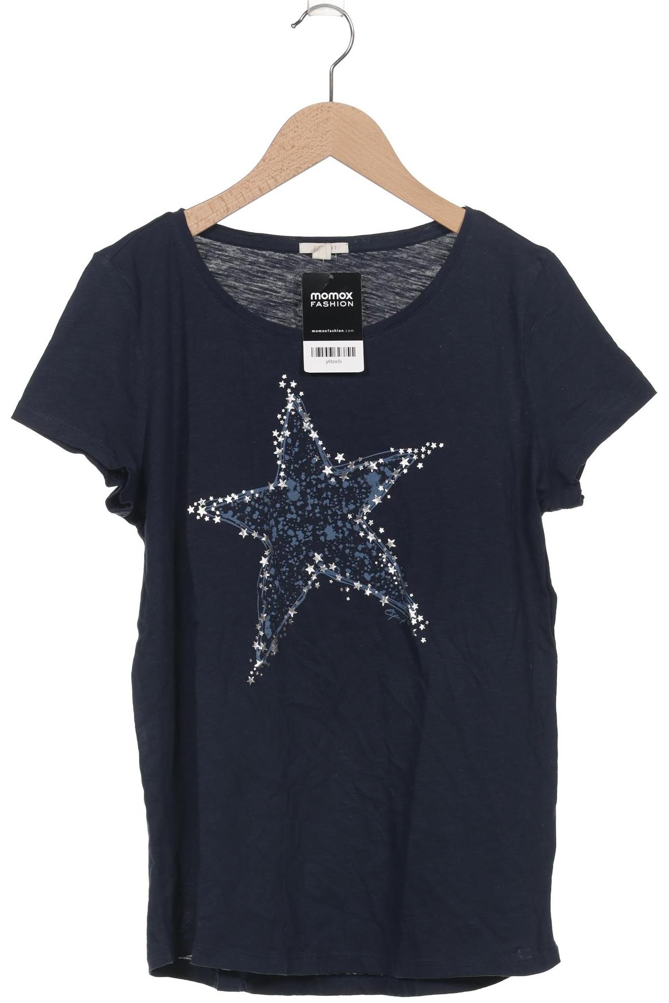 

Esprit Damen T-Shirt, marineblau, Gr. 38