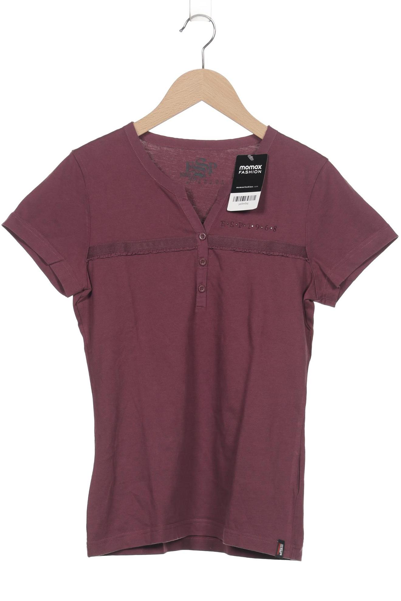 

Esprit Damen T-Shirt, bordeaux, Gr. 36