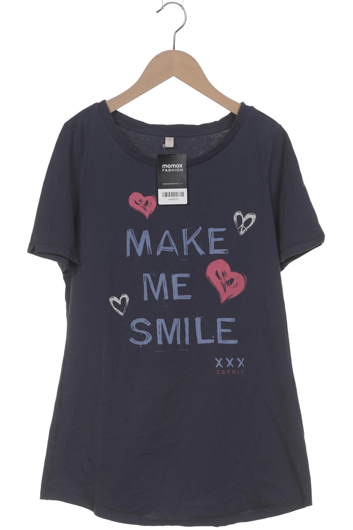 

Esprit Damen T-Shirt, marineblau, Gr. 40