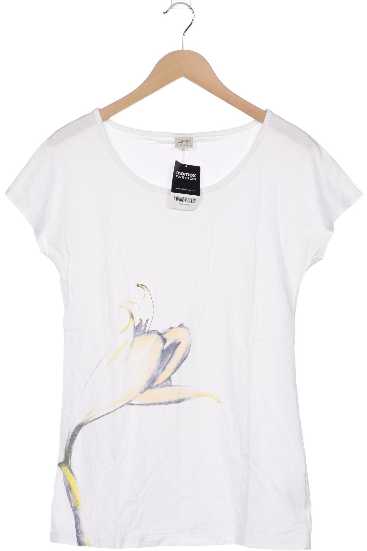 

Esprit Damen T-Shirt, weiß, Gr. 42